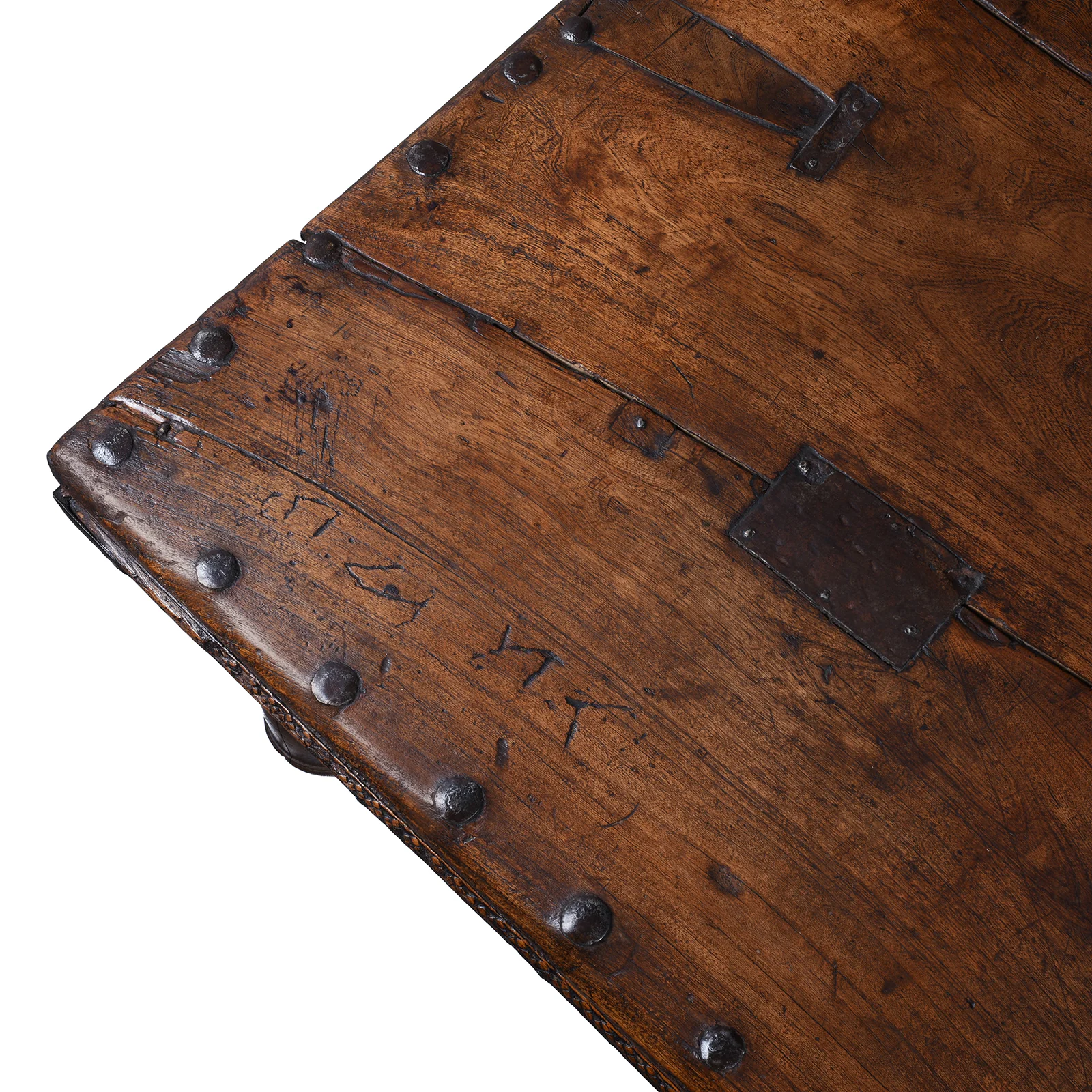 Carved Roheda Wood Takhat Table From Shekhawati - 19th Century - Image 6