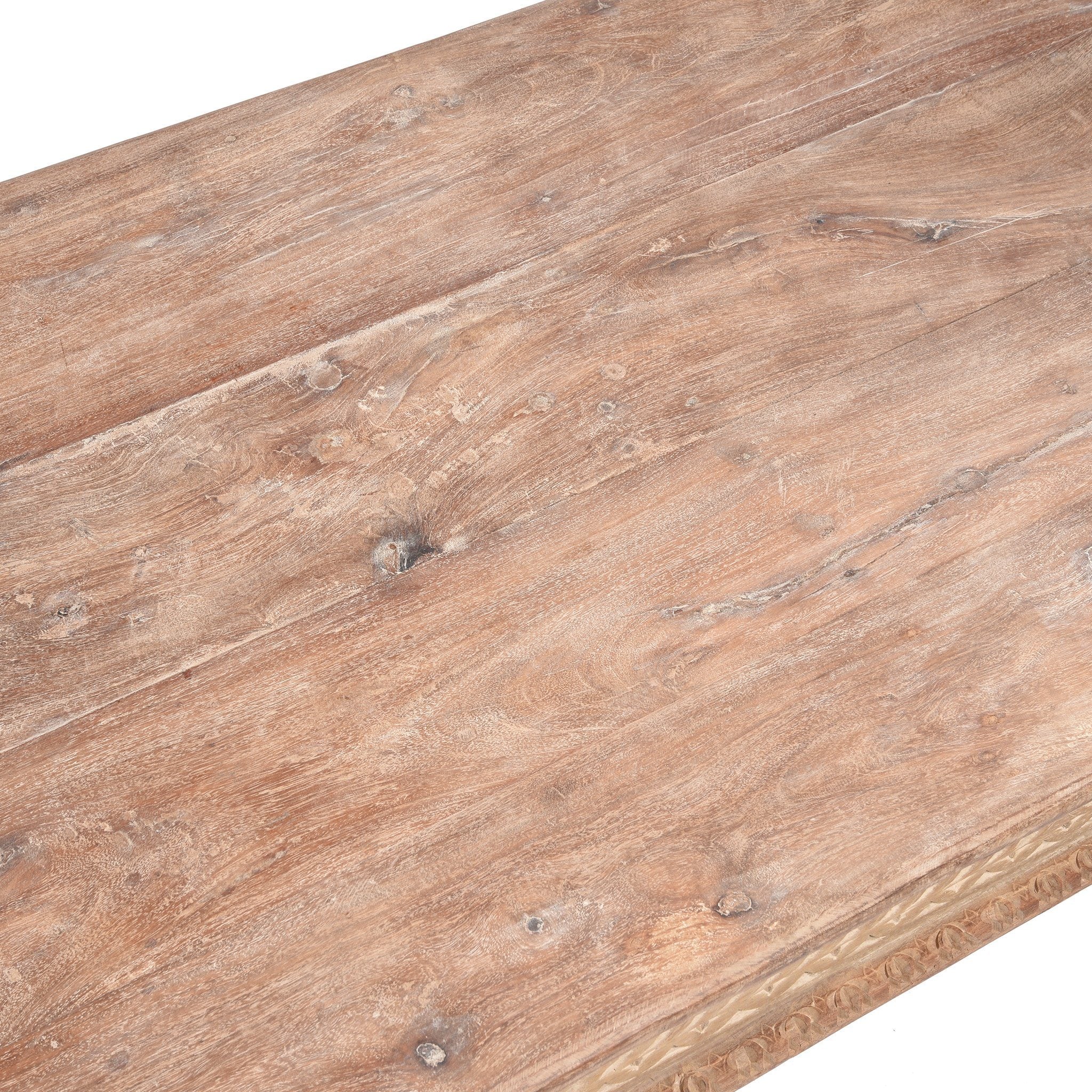 Indian Takhat Coffee Table Made From Reclaimed Teak - Image 3