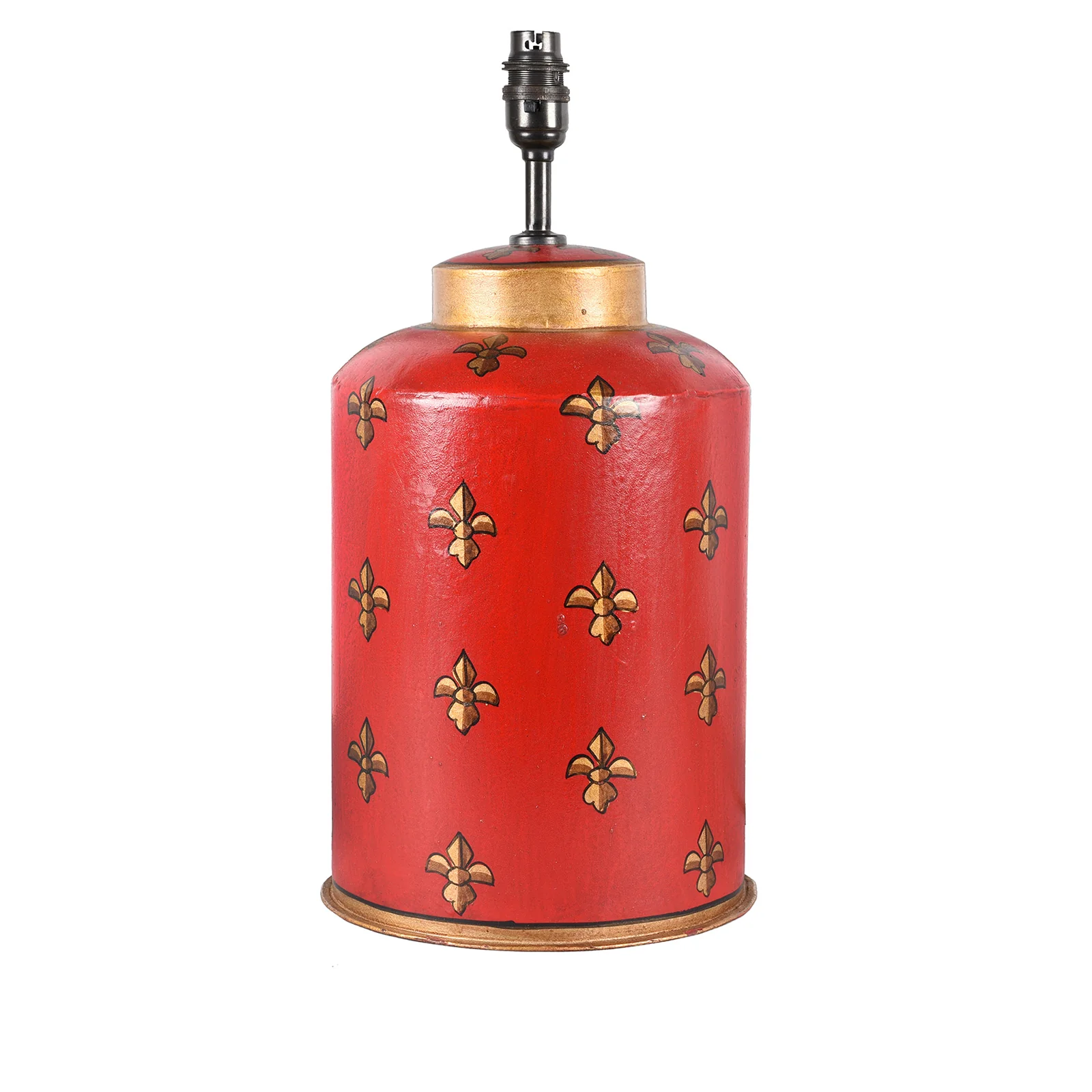 Indian Toleware Tea Caddy Lamp - Image 10