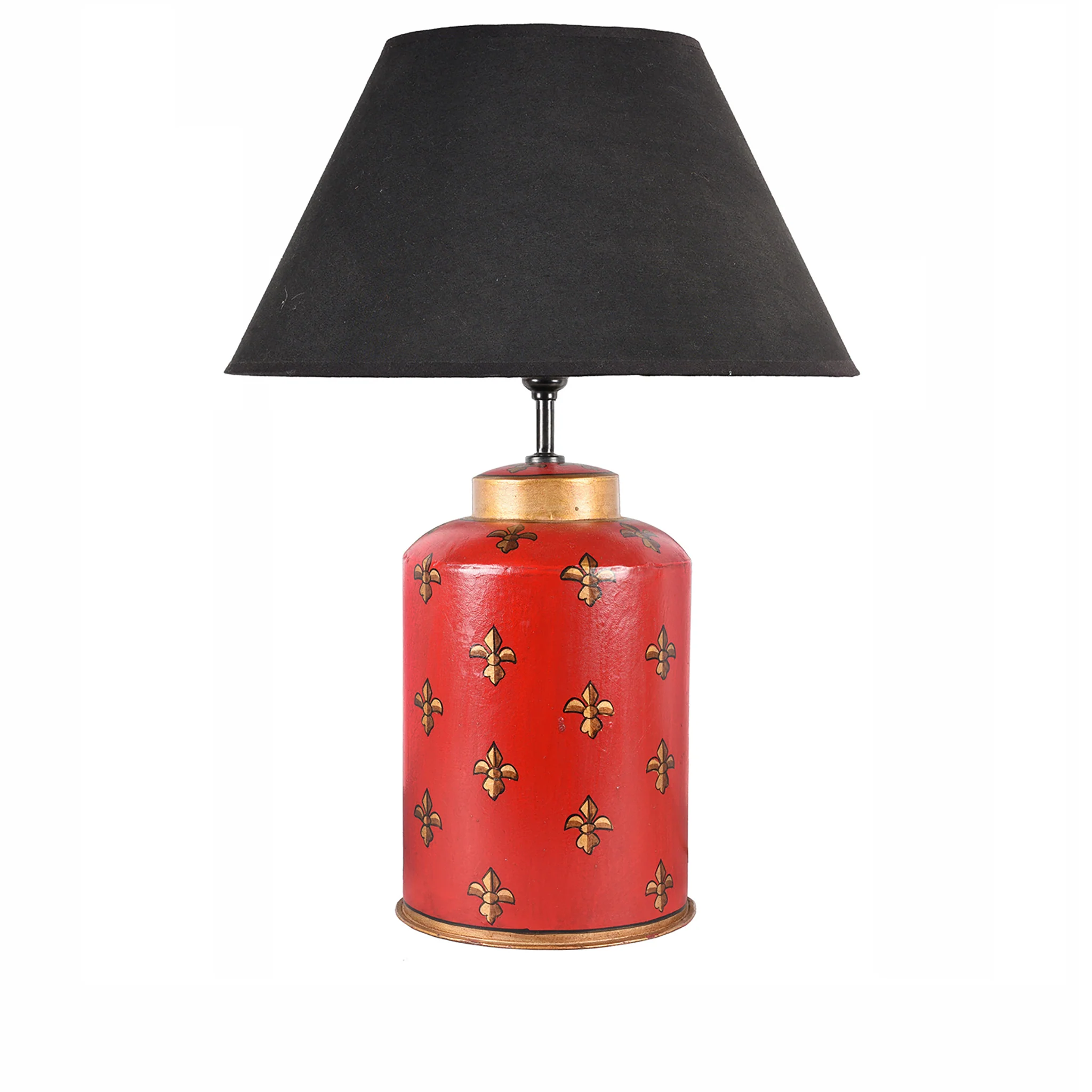 Indian Toleware Tea Caddy Lamp - Image 11