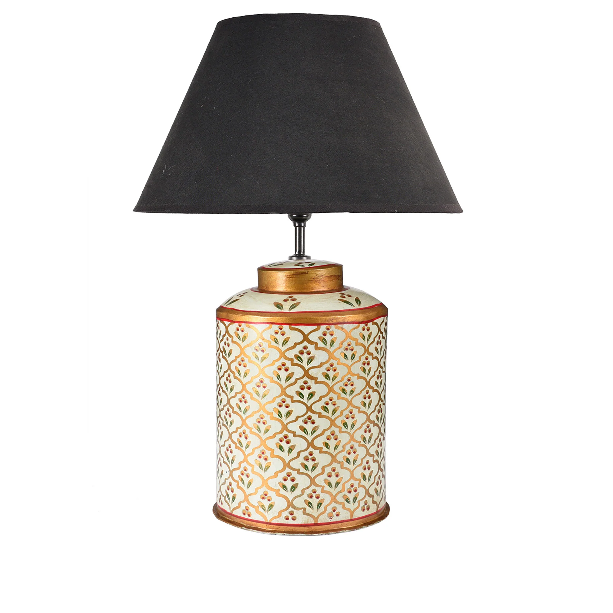 Indian Toleware Tea Caddy Lamp - Image 5