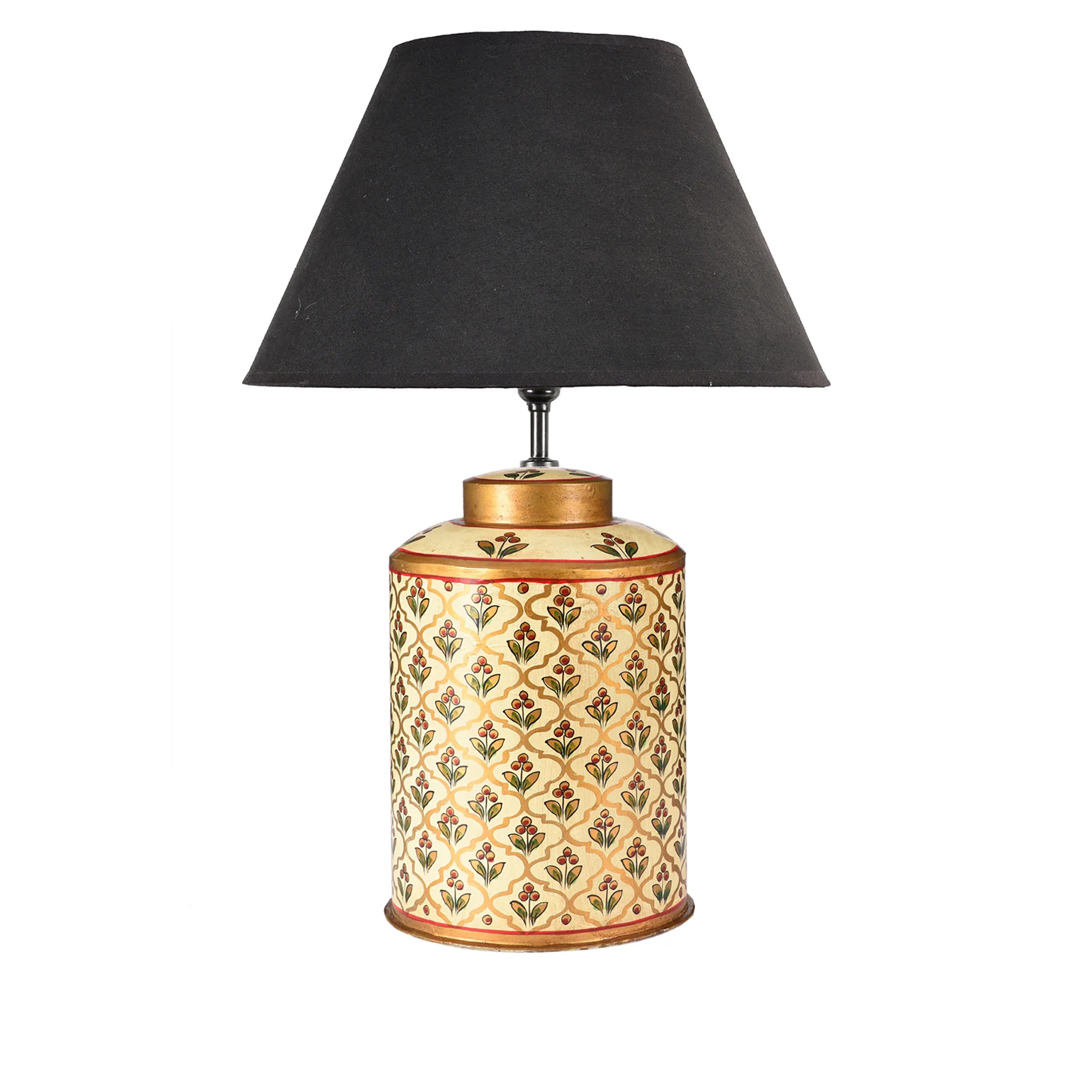 Indian Toleware Tea Caddy Lamp - Image 9