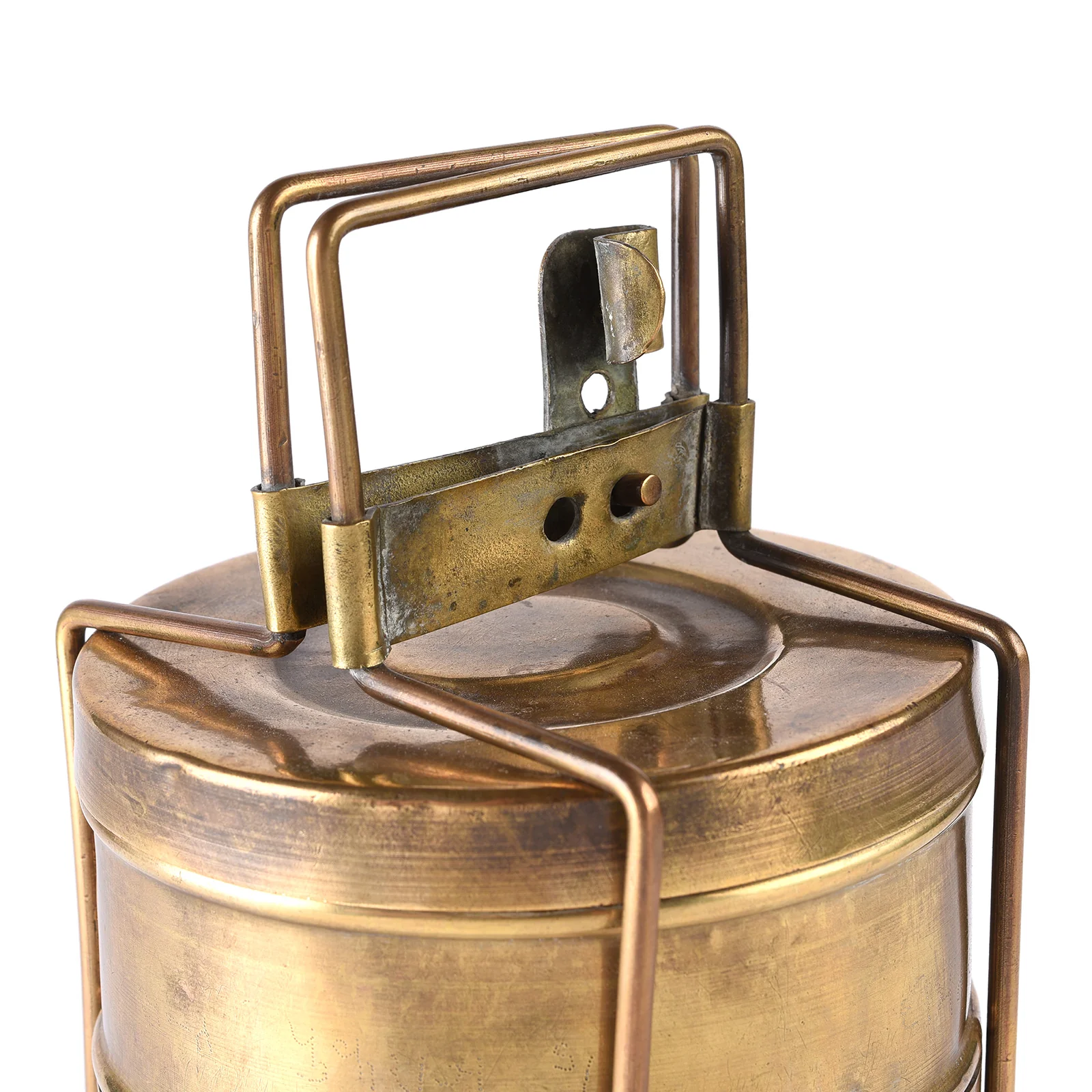 Indian Vintage Brass Tiffin Box - Ca 1950's - Image 3