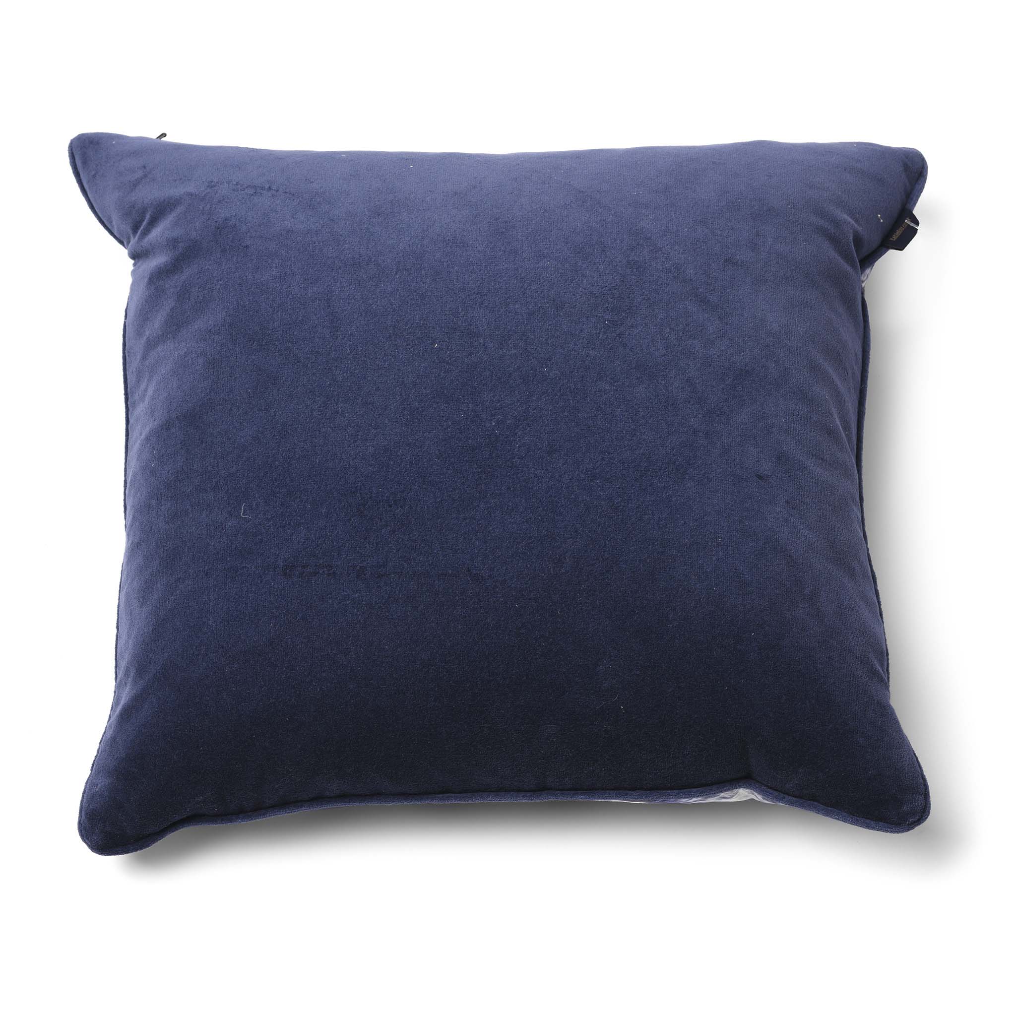 Indigo Ikat Cushion by Tatie Lou & Pad - Image 4