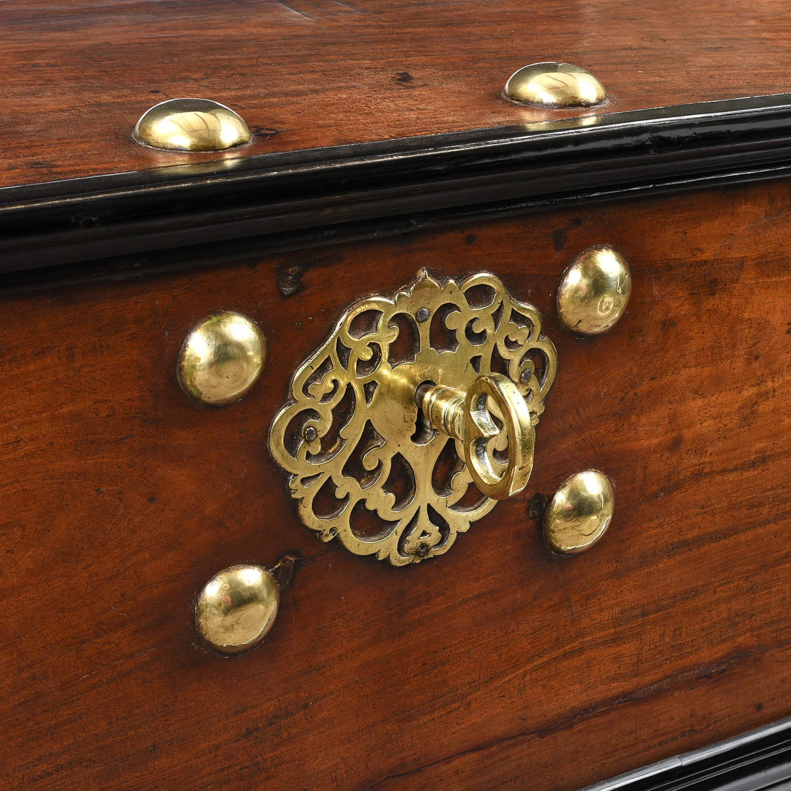 Dutch Colonial Jackfruit Chest From Sri Lanka -18th Century - Image 6