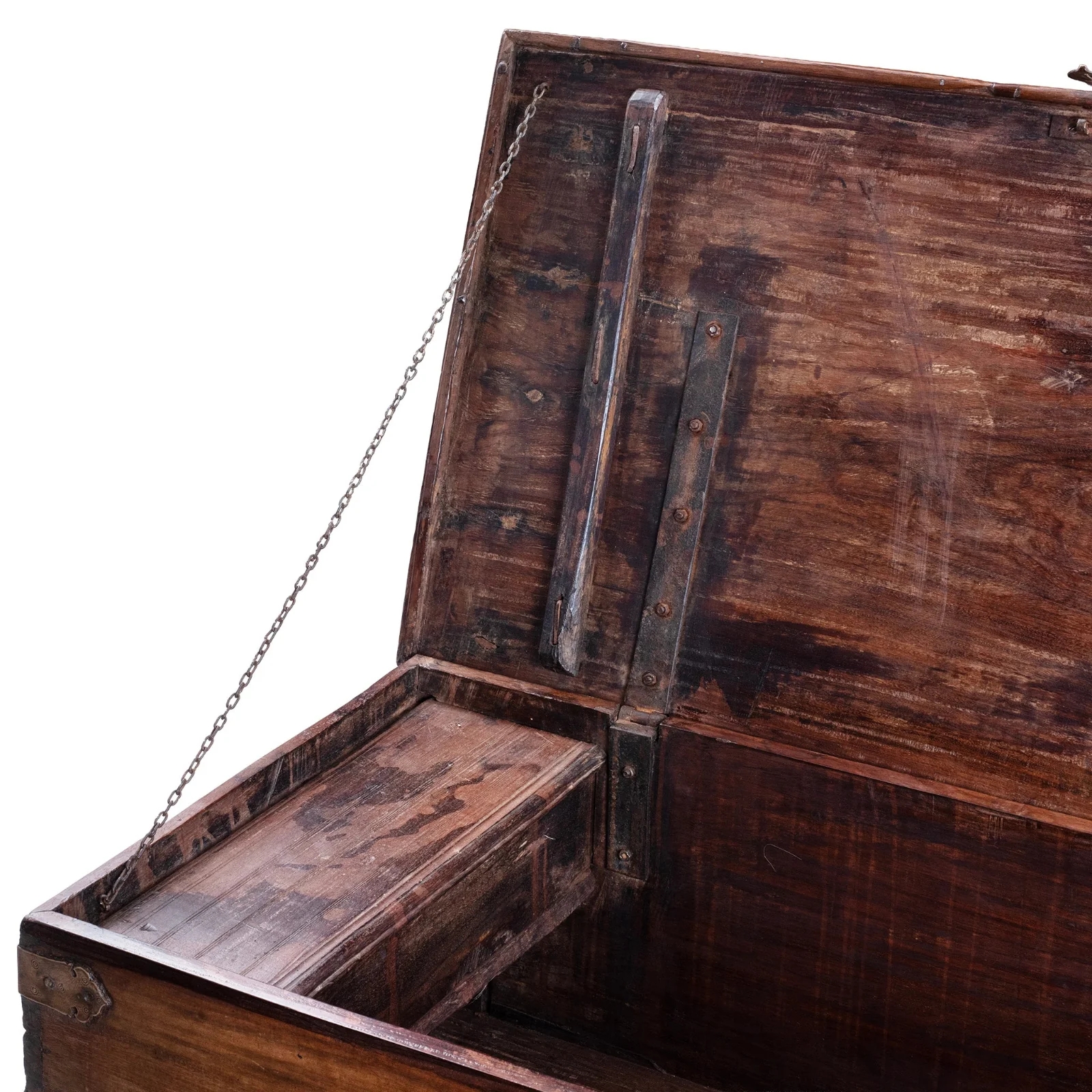Iron Bound Chest From Gujarat - 18th Century - Image 5