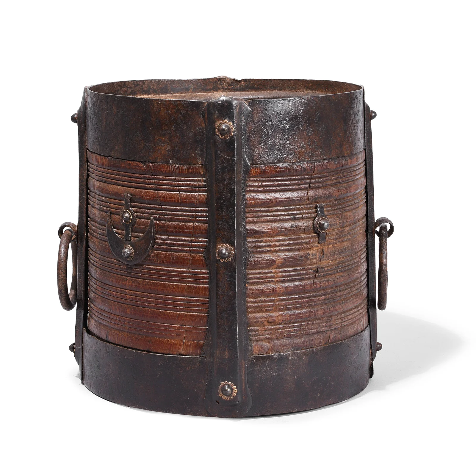 South Indian Grain Measure From Kerala - 19th Century