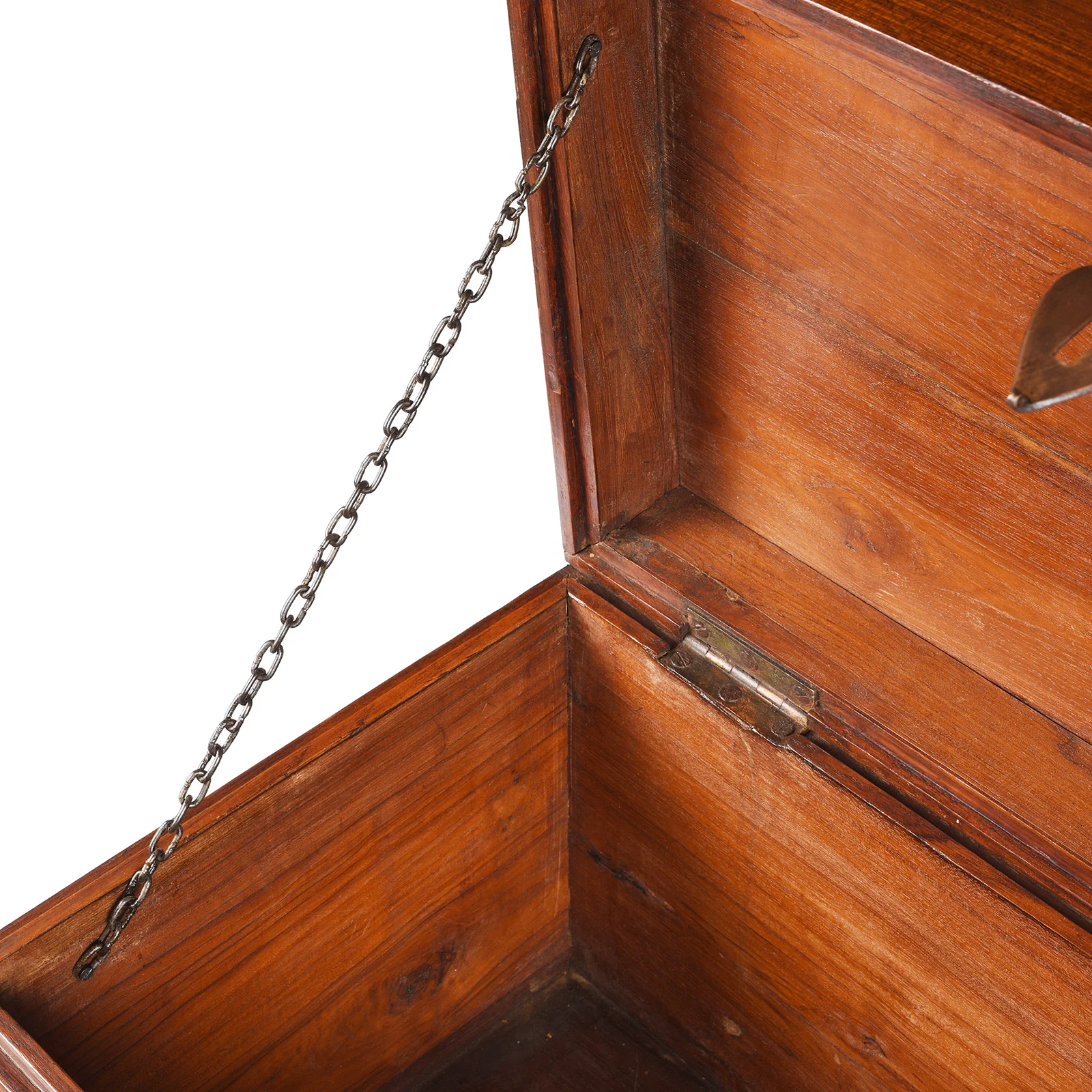 Iron Bound Indian Military Chest -19th Century - Image 6