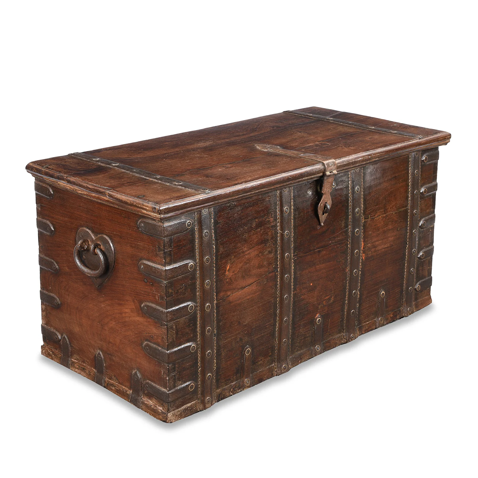 Iron Bound Rosewood Chest From Kutch - 18th Century - Image 3