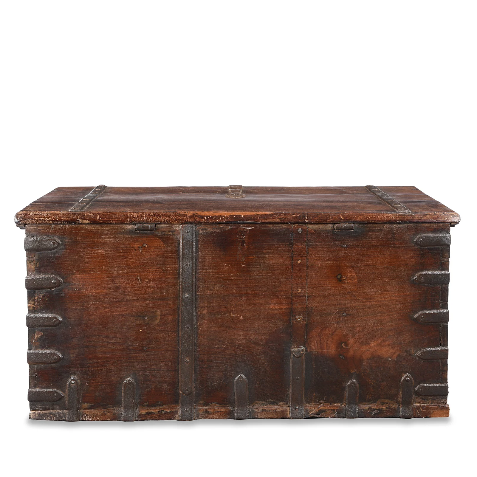 Iron Bound Rosewood Chest From Kutch - 18th Century - Image 9
