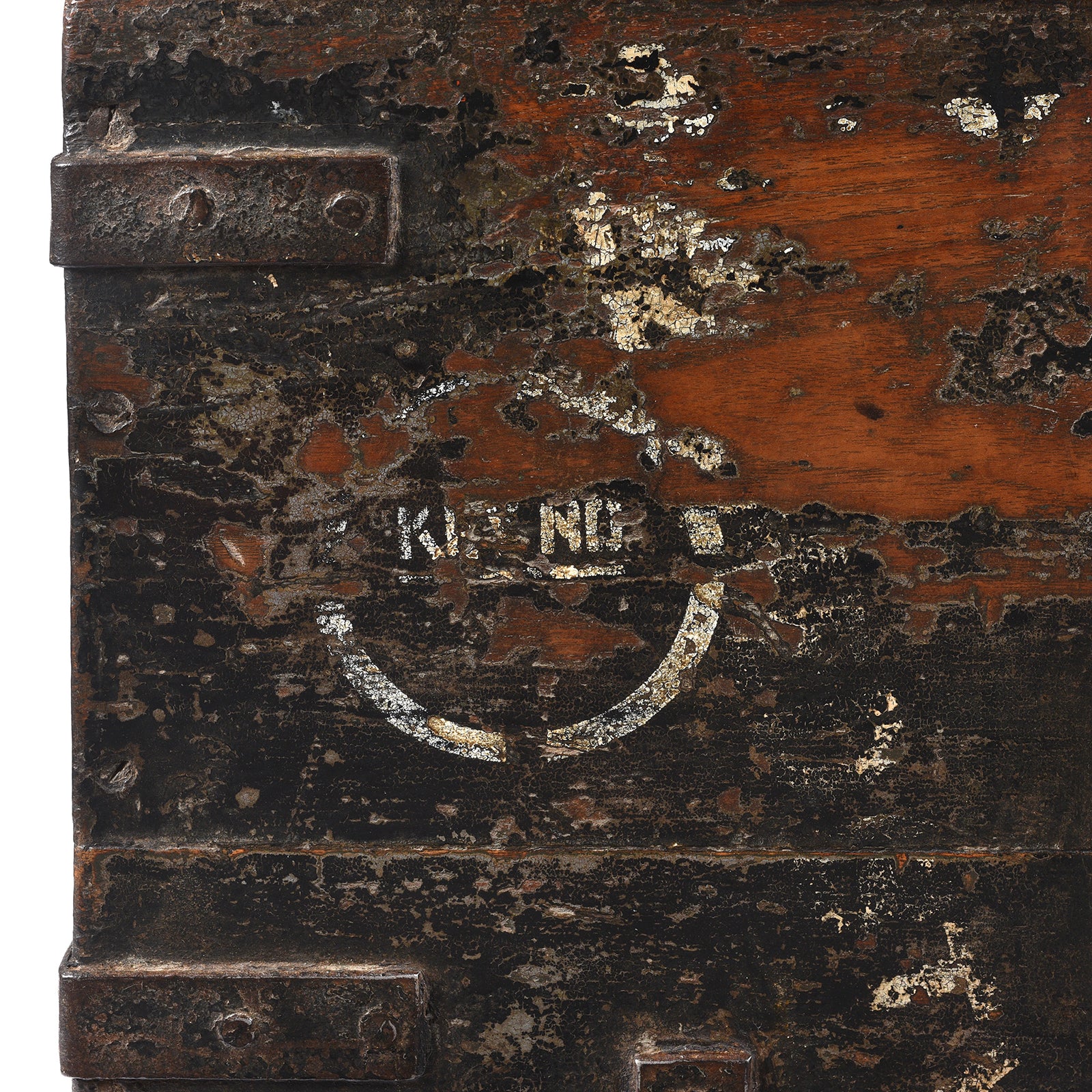 Iron Bound Teak Ammunition 'Limber' Chest - Late 19th Century - Image 5