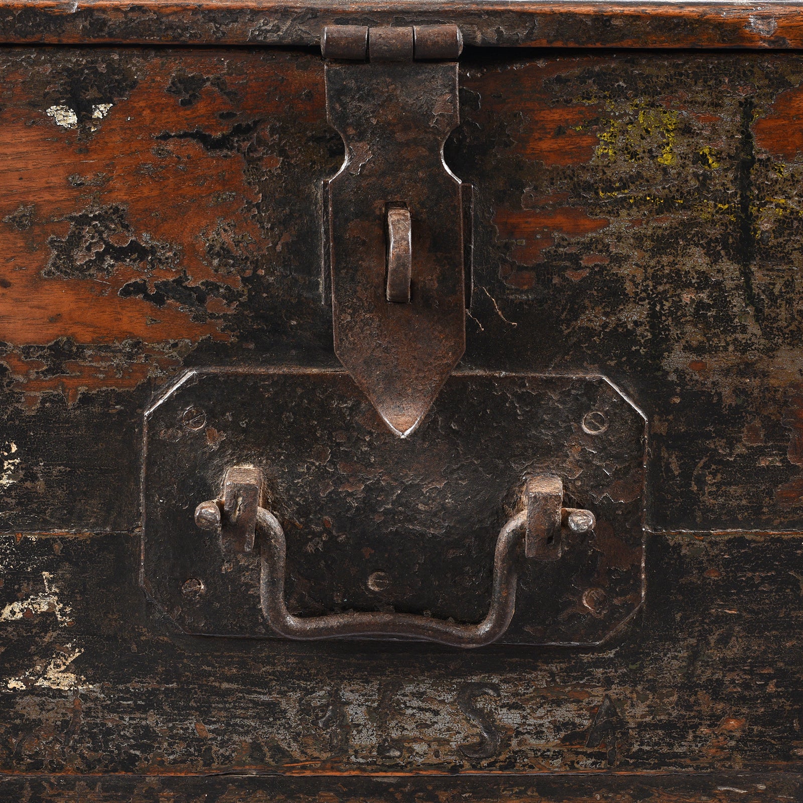 Iron Bound Teak Ammunition 'Limber' Chest - Late 19th Century - Image 8