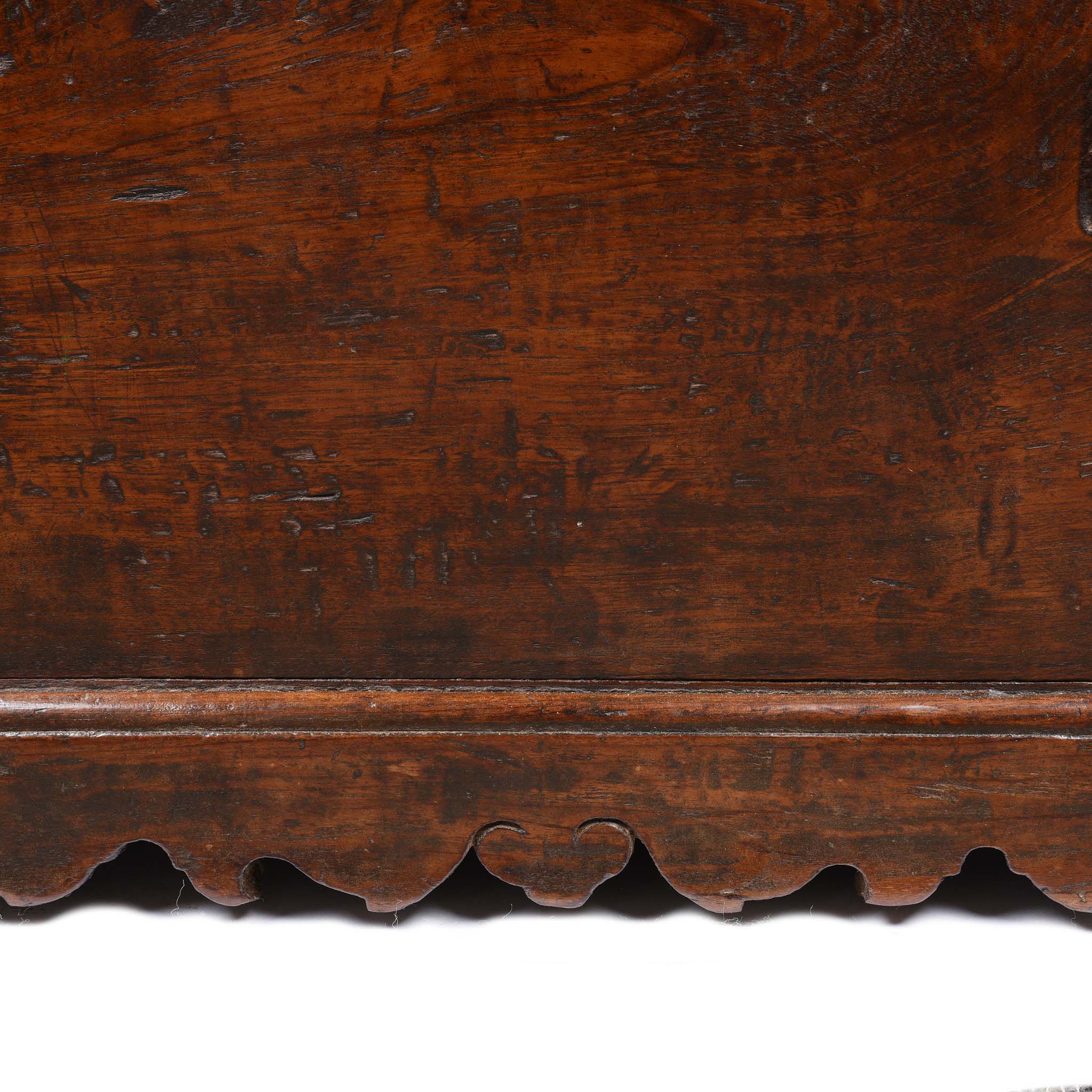 Iron Bound Teak Chest From Gujarat - 19ThC - Image 8
