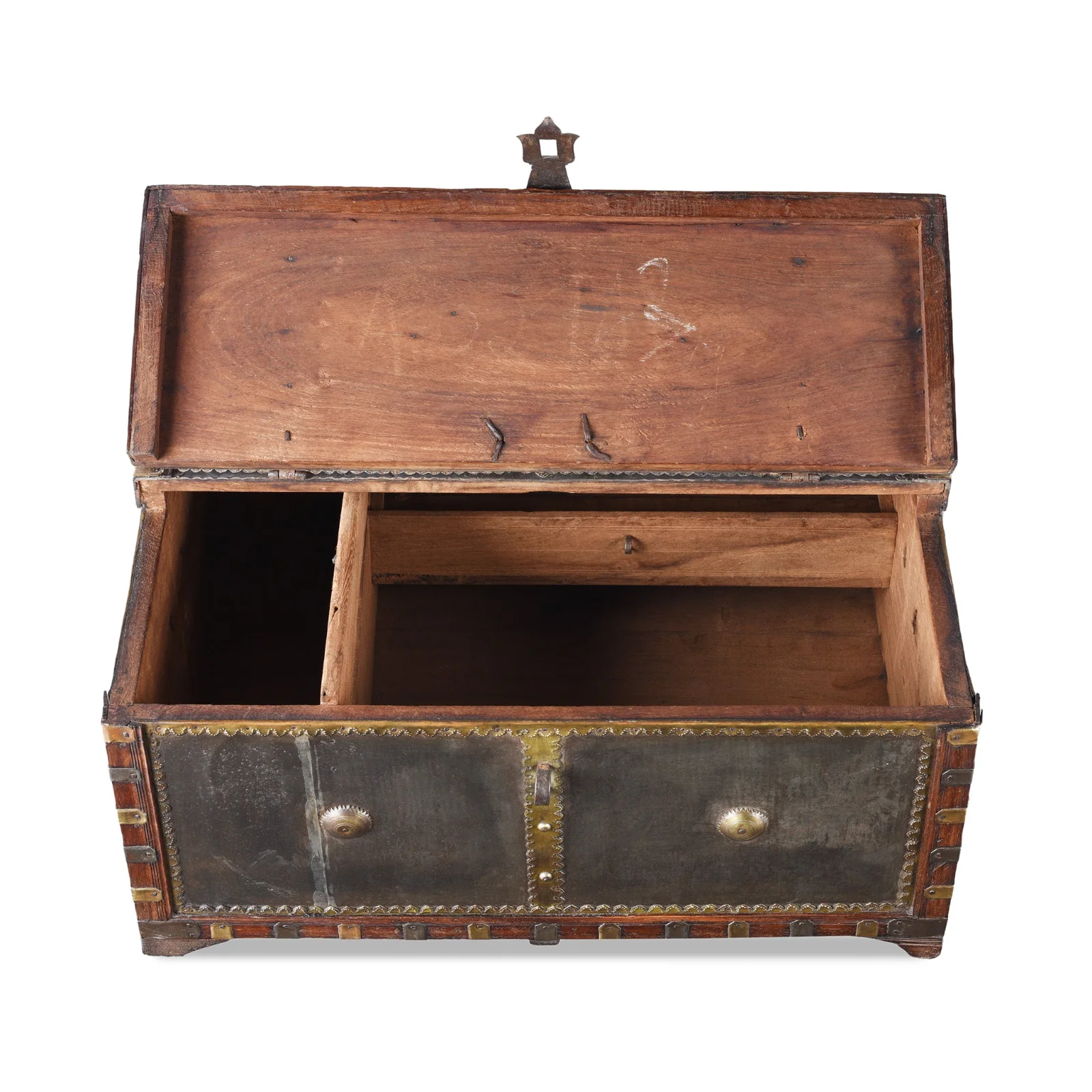 Iron Clad Merchants Box From Shekhawati - 19th Century - Image 6