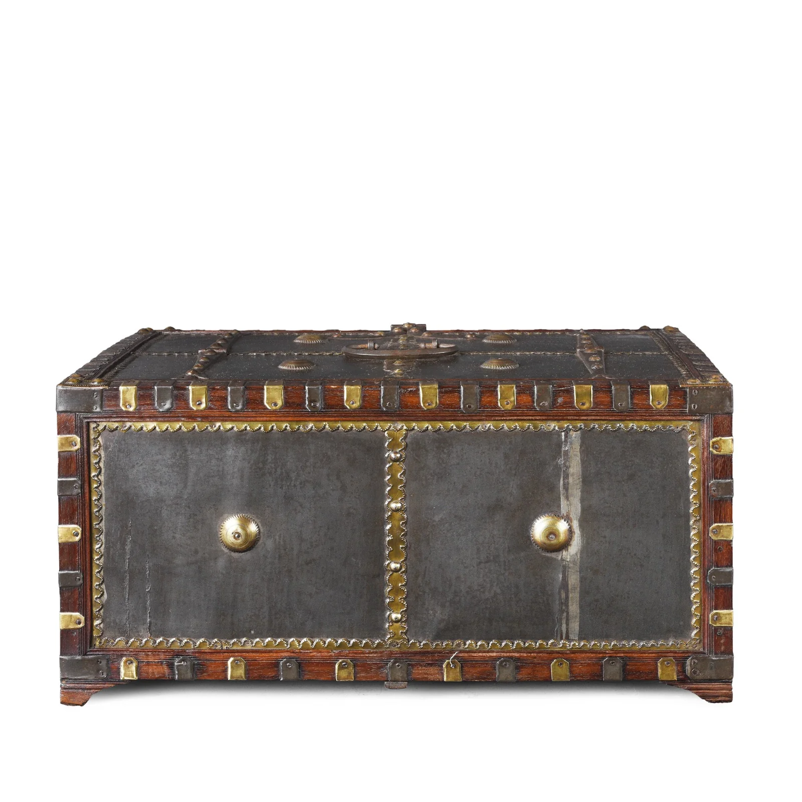 Iron Clad Merchants Box From Shekhawati - 19th Century - Image 8