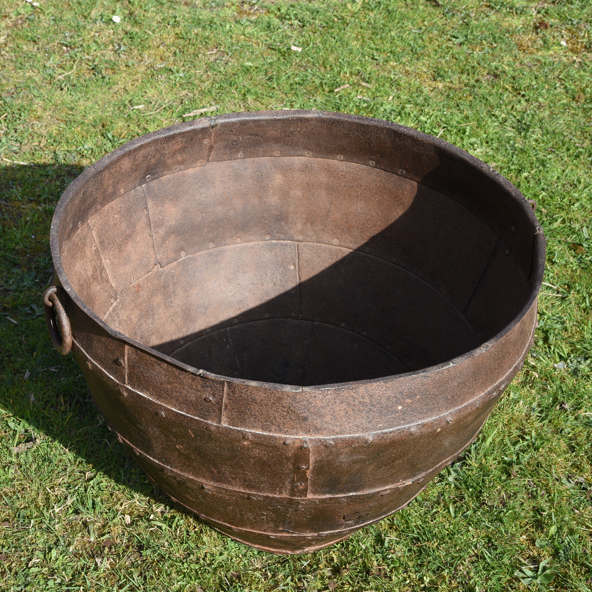 Iron Indian Planter From Rajasthan - 19thC - Image 2
