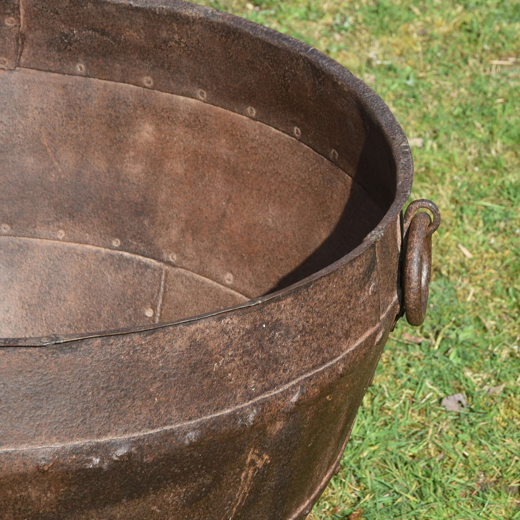 Iron Indian Planter From Rajasthan - 19thC - Image 3