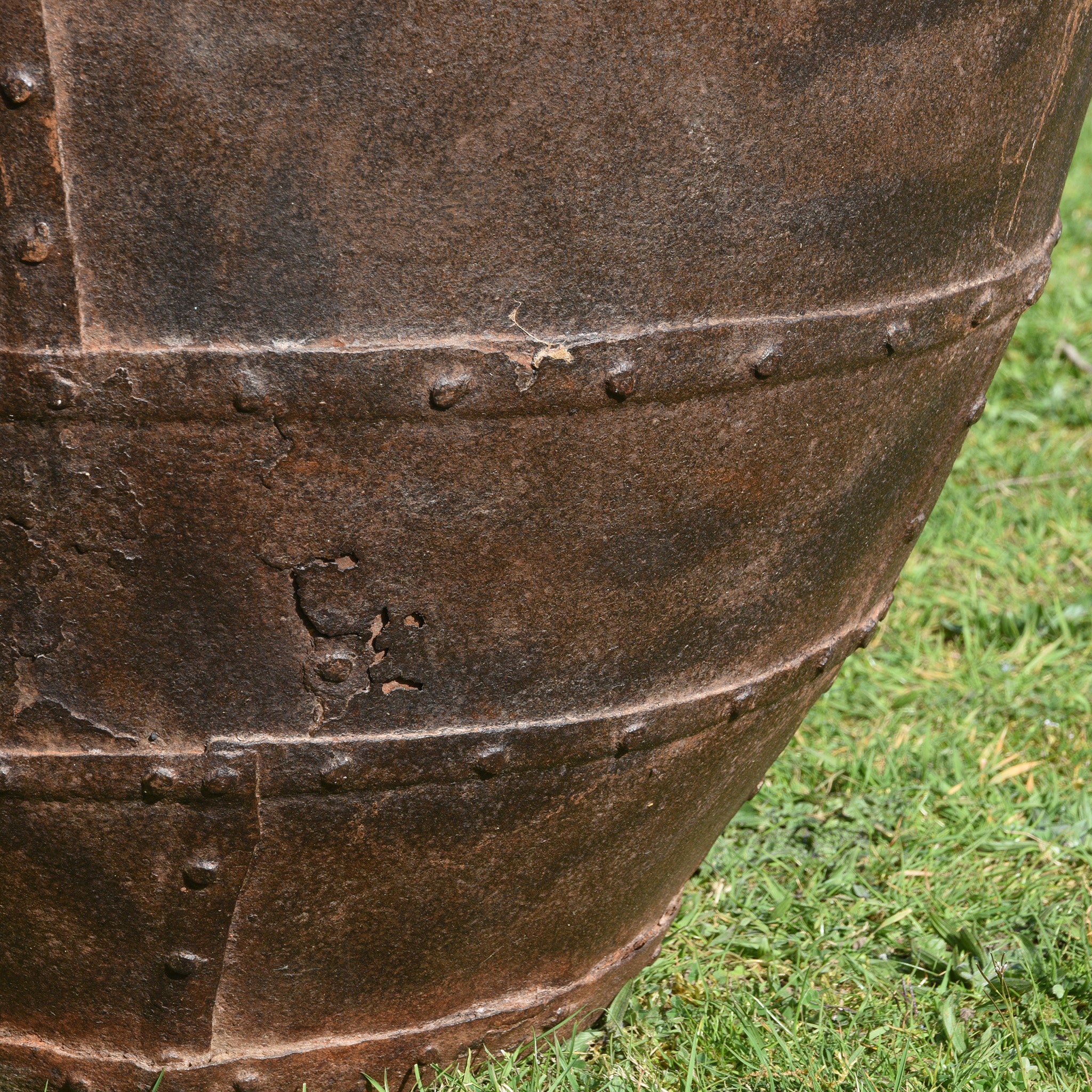 Iron Indian Planter From Rajasthan - 19thC - Image 5