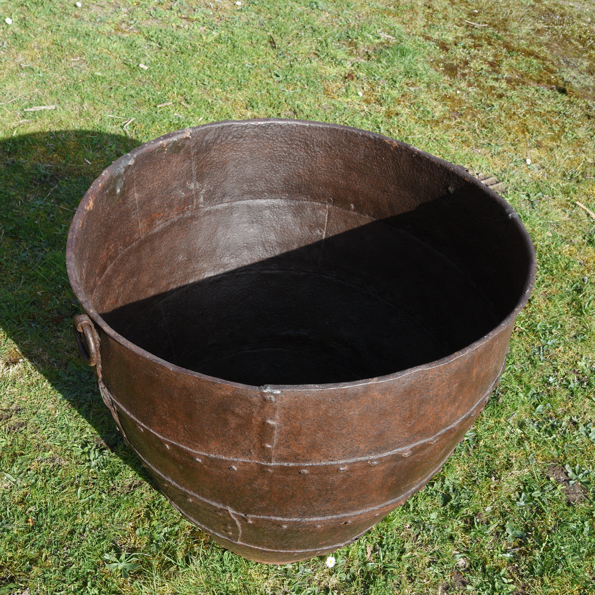 Iron Indian Planter From Rajasthan - 19thC - Image 3