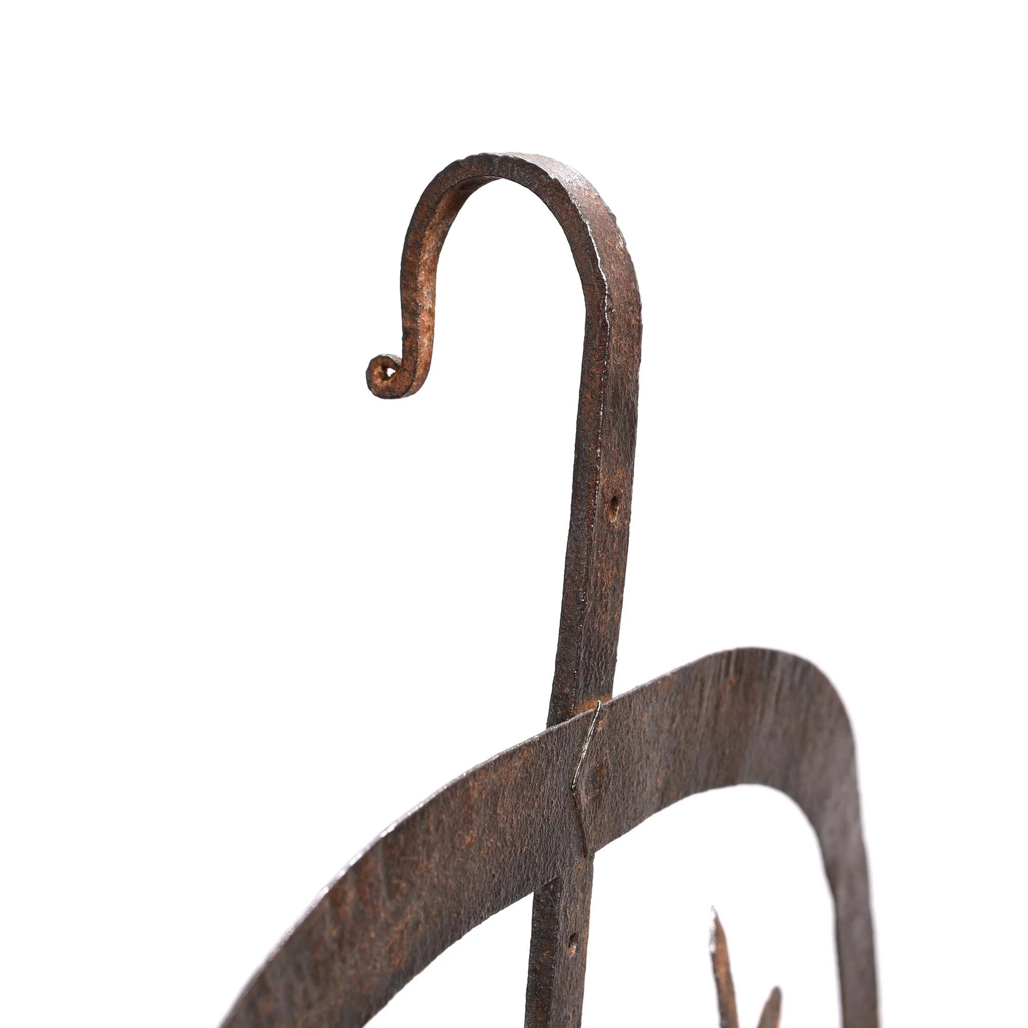 Iron Oil Diwali Lamp - 19thC - Image 4