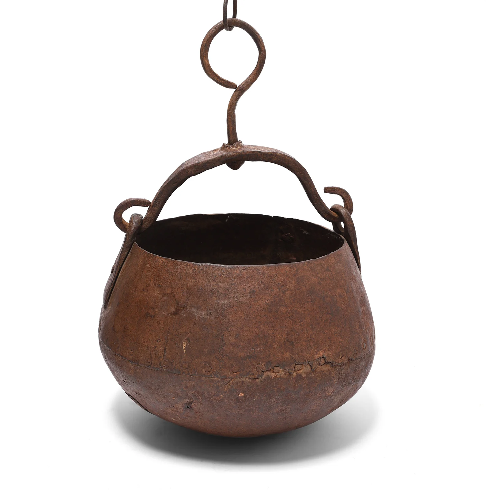 Iron Well Pot From The Punjab - 19th Century - Image 2