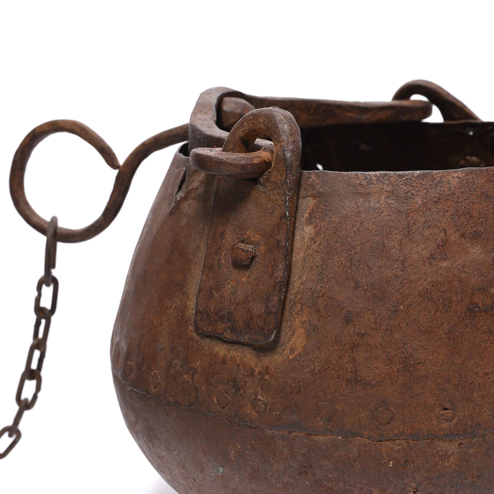 Iron Well Pot From The Punjab - 19th Century - Image 5