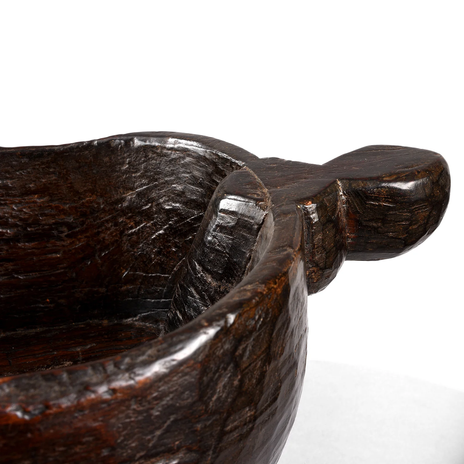 Jackfruit Dough Mixing Bowl From Kerala - 19th Century - Image 4