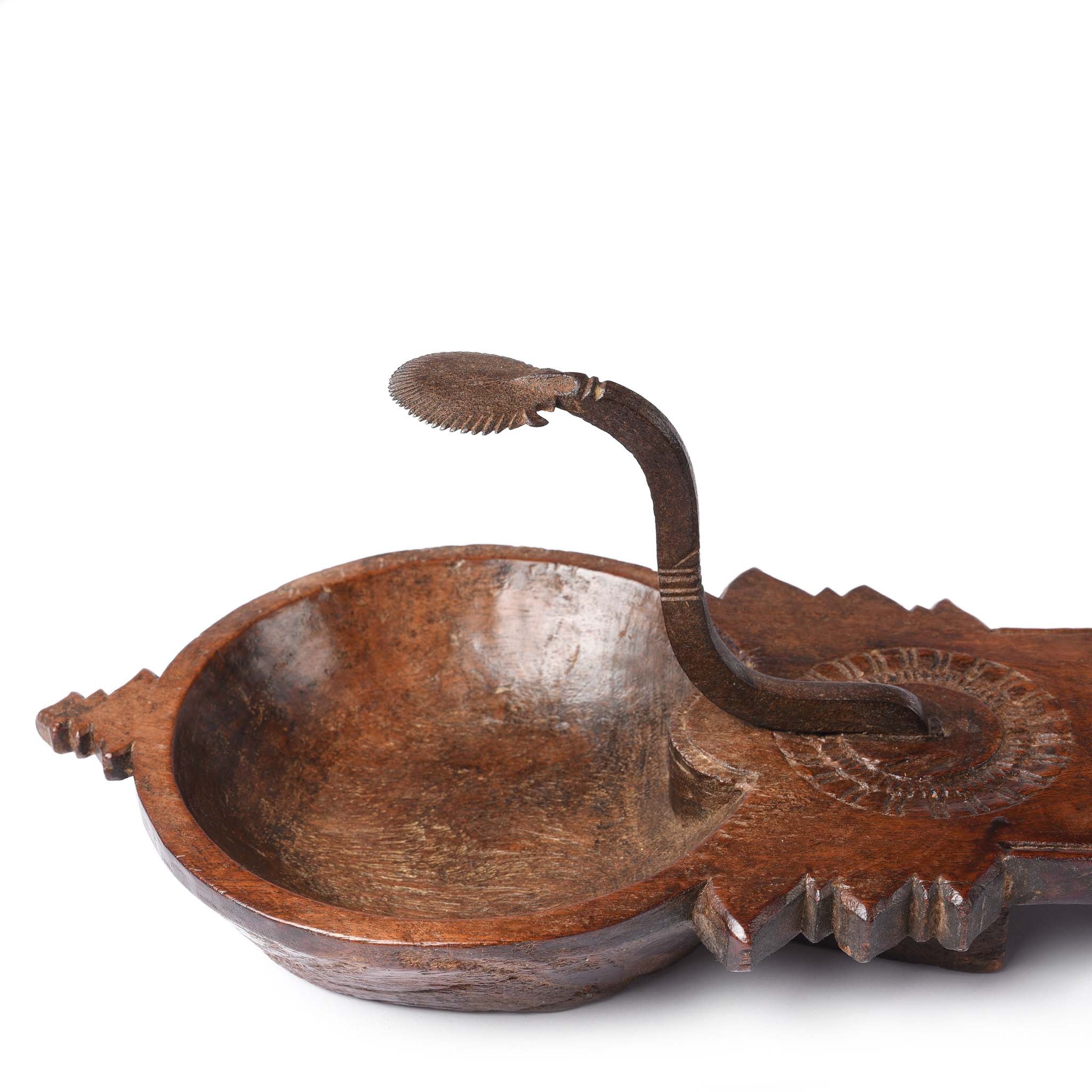Jackfruit Wood Coconut Grater From Kerala - 19thC - Image 2