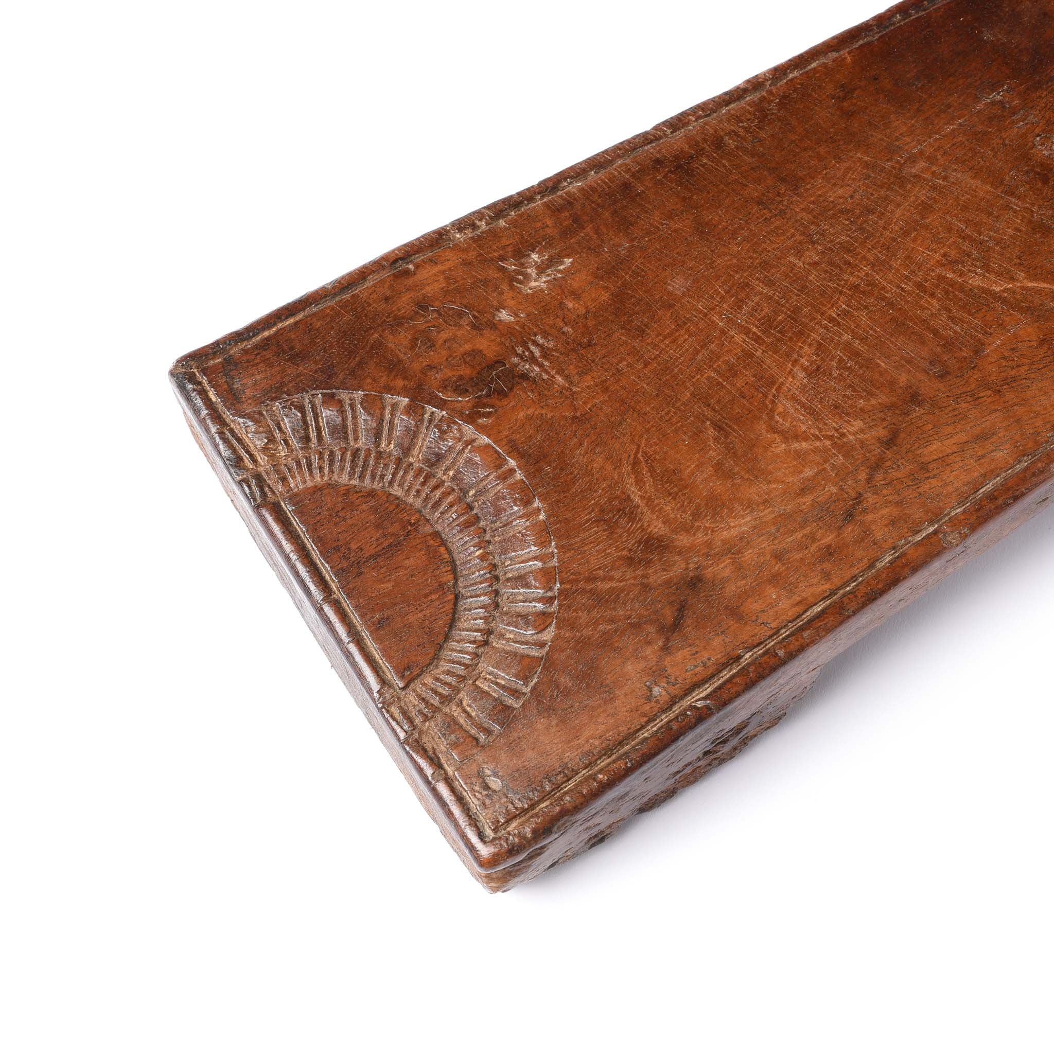 Jackfruit Wood Coconut Grater From Kerala - 19thC - Image 4
