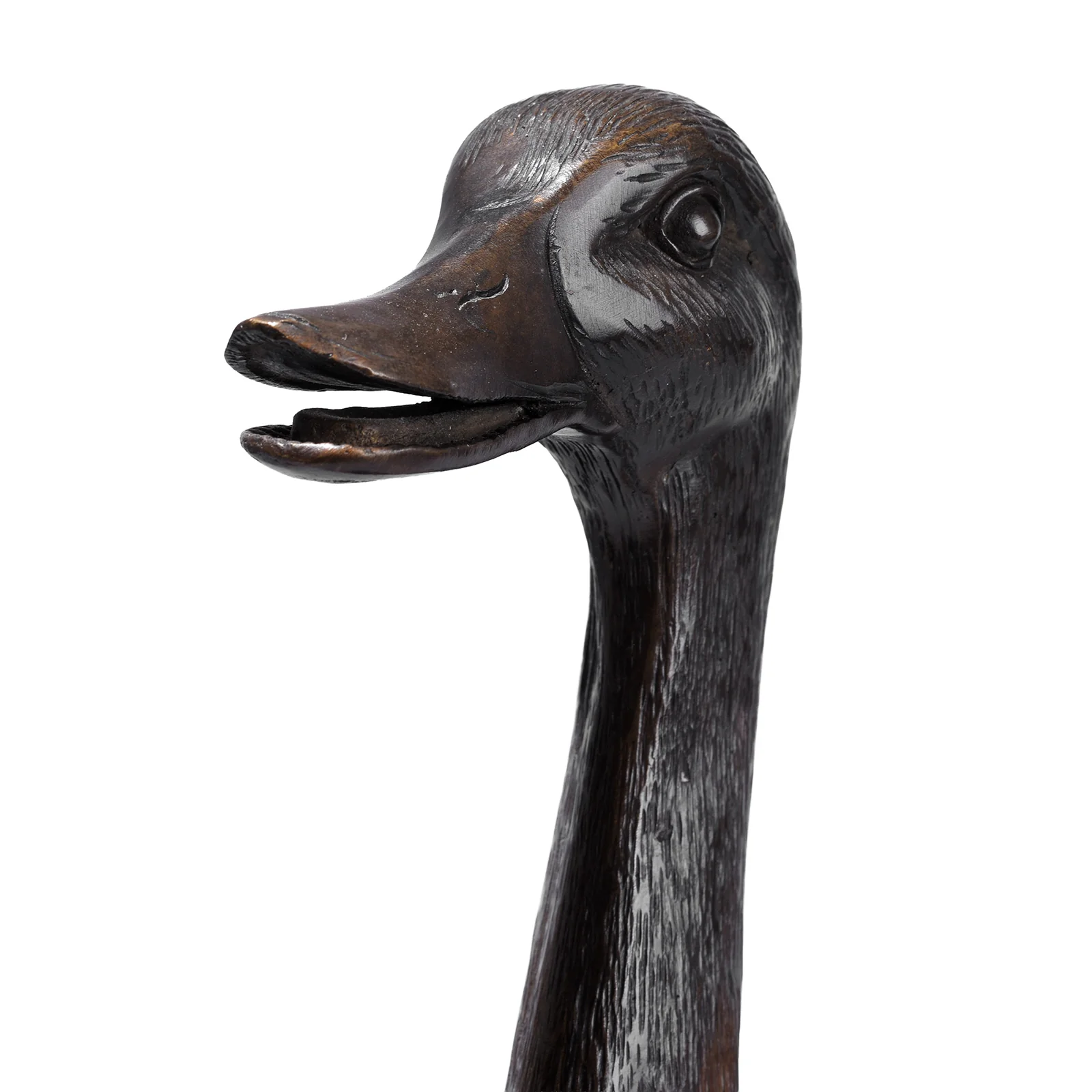 Japanese Bronze Duck Okimono - Meiji Era (Late 19thC) - Image 6