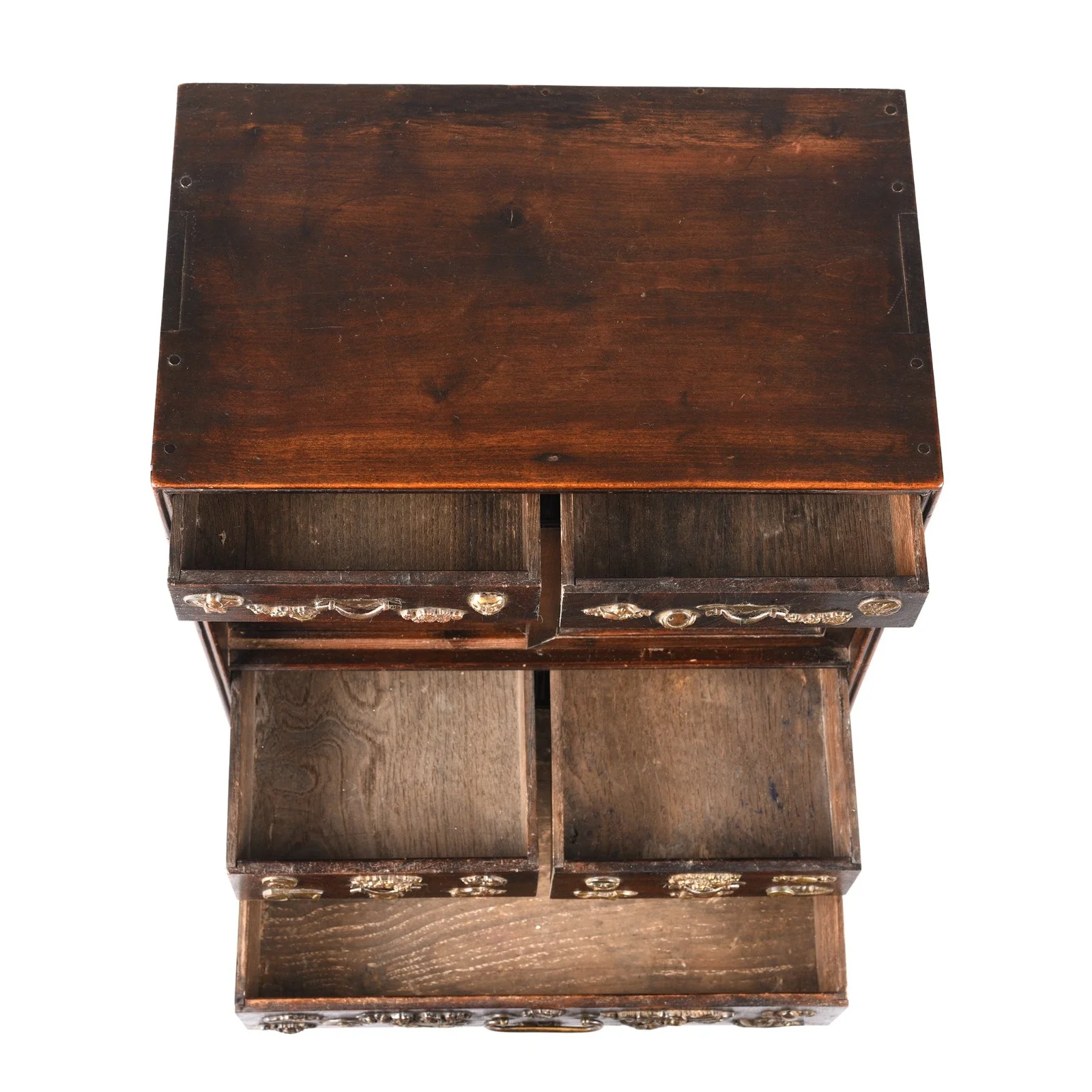 Japanese Menuki Decorated Cha Dansu - Meiji Period - Image 10