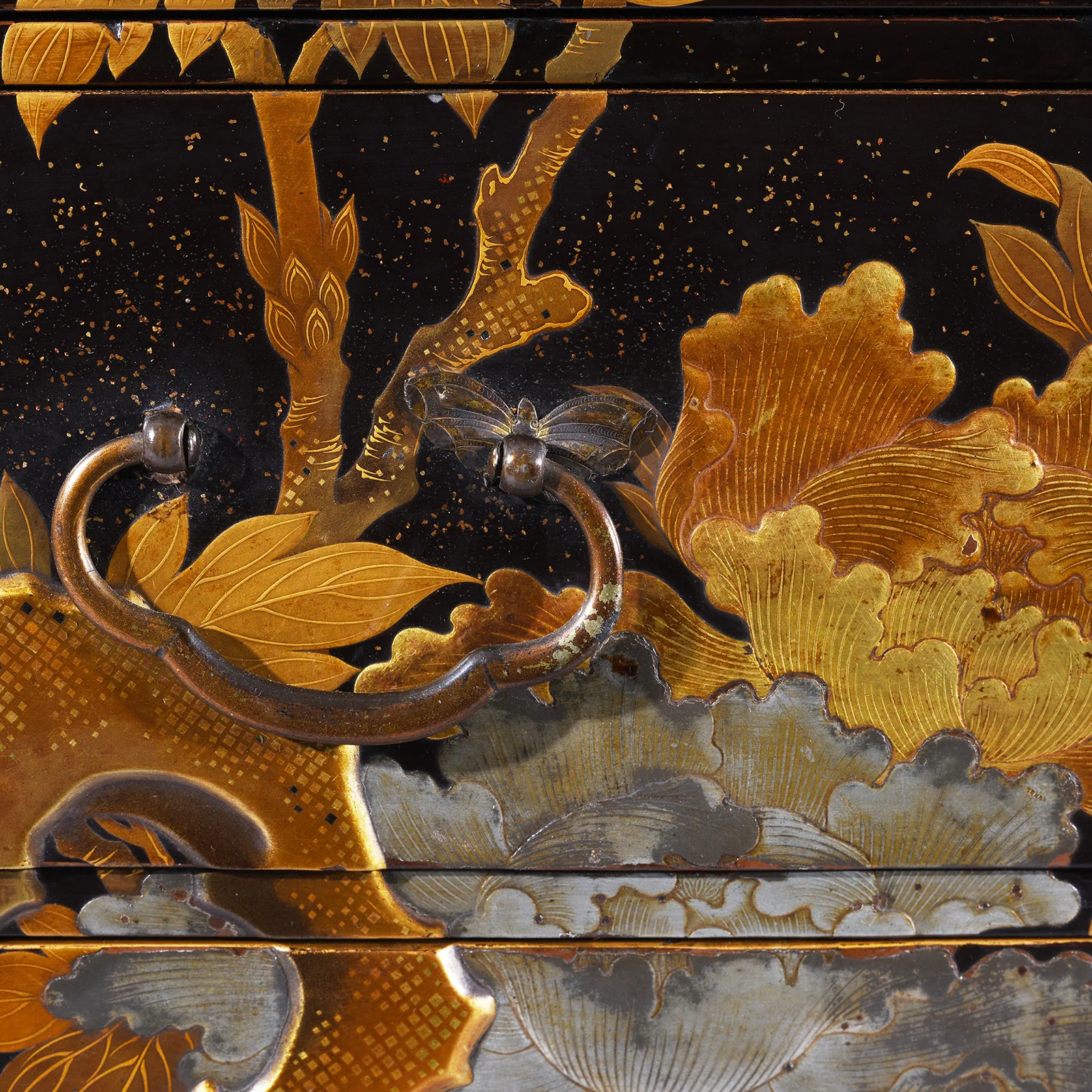Japanese Gilt Lacquer Kodansu Jewellery Cabinet - Meiji Period - Image 7