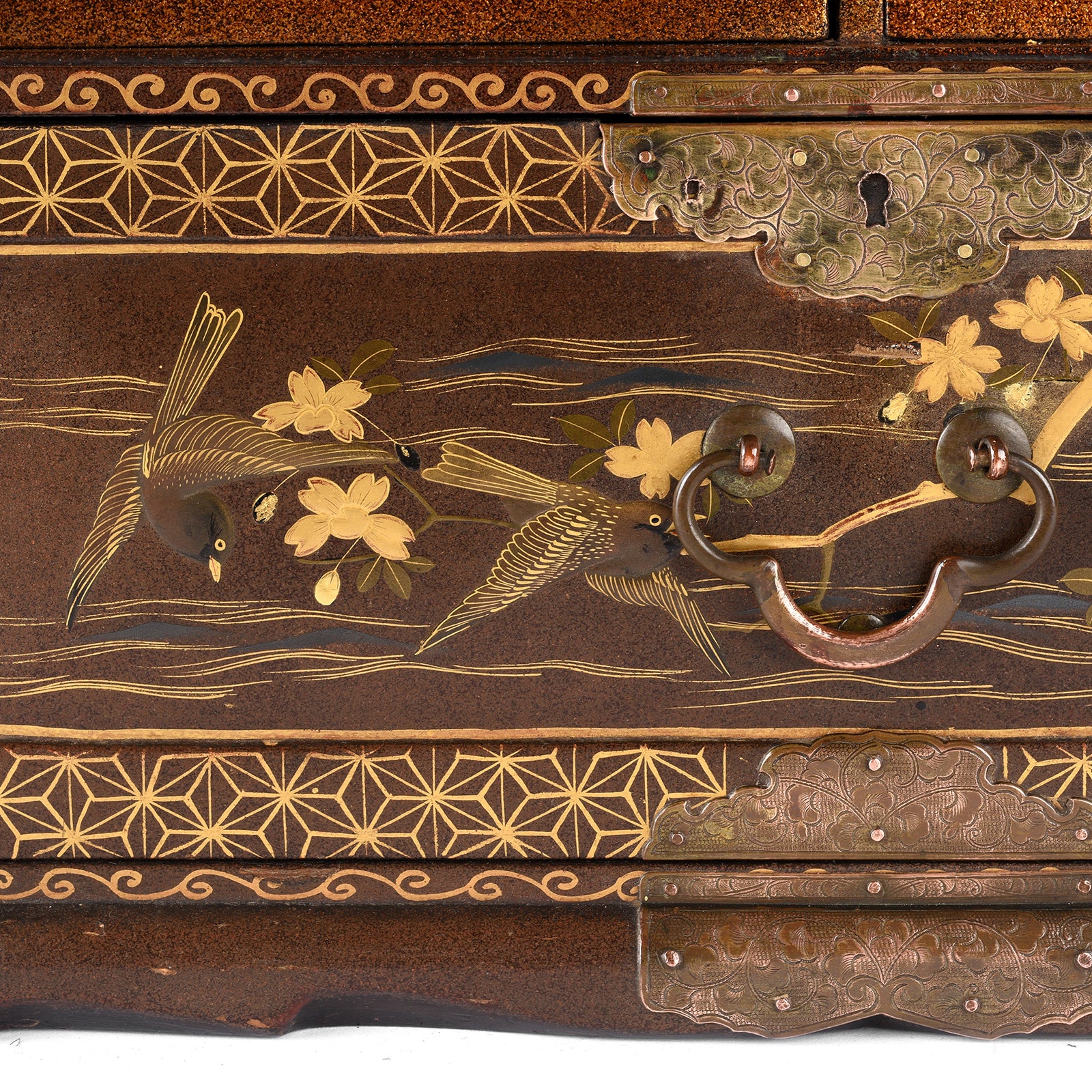 Japanese Gilt Lacquer Kodansu Jewellery Cabinet - Meiji Period - Image 14