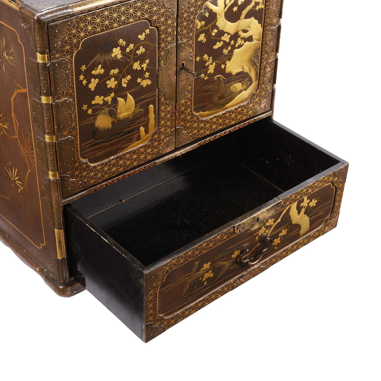 Japanese Gilt Lacquer Kodansu Jewellery Cabinet - Meiji Period - Image 15
