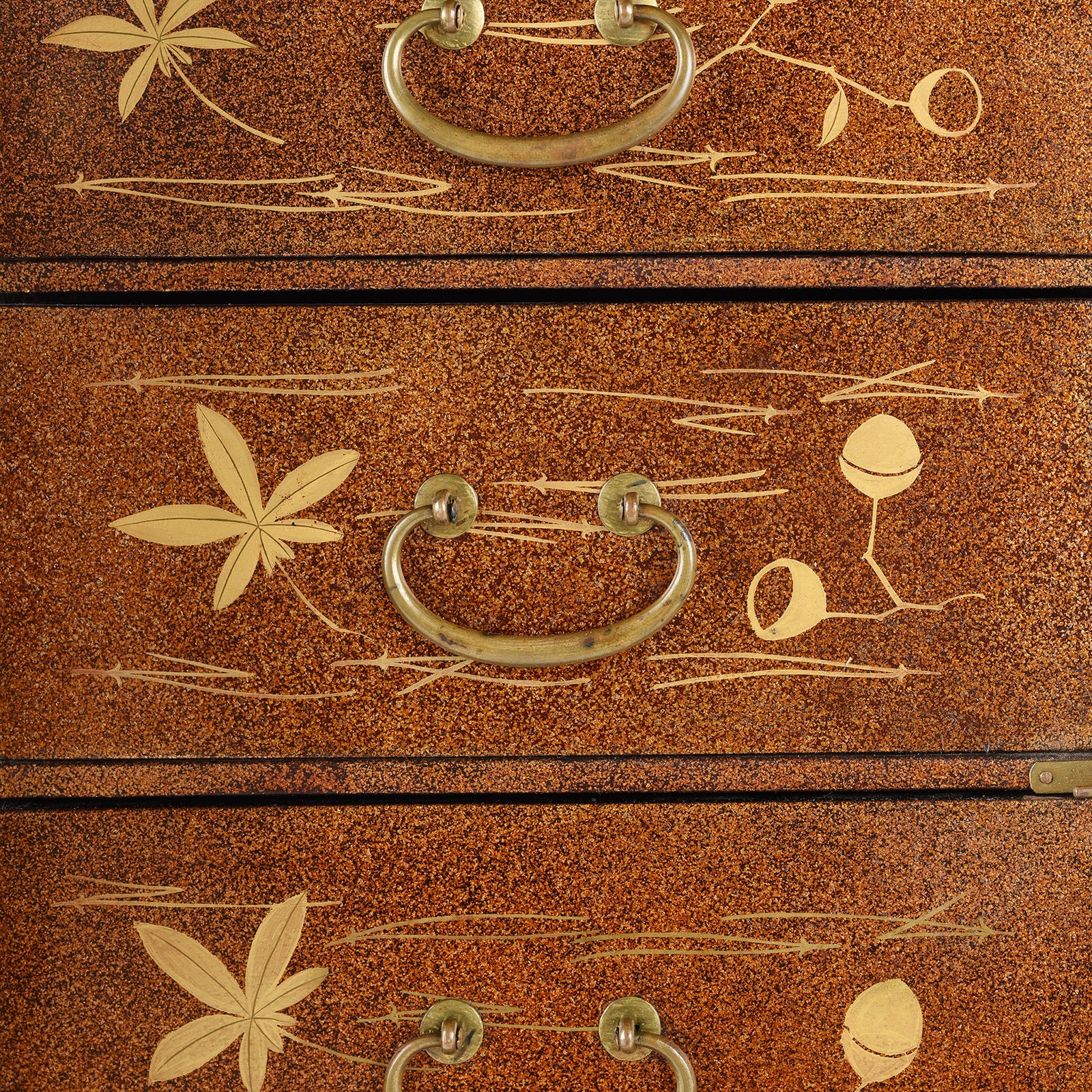 Japanese Gilt Lacquer Kodansu Jewellery Cabinet - Meiji Period - Image 16