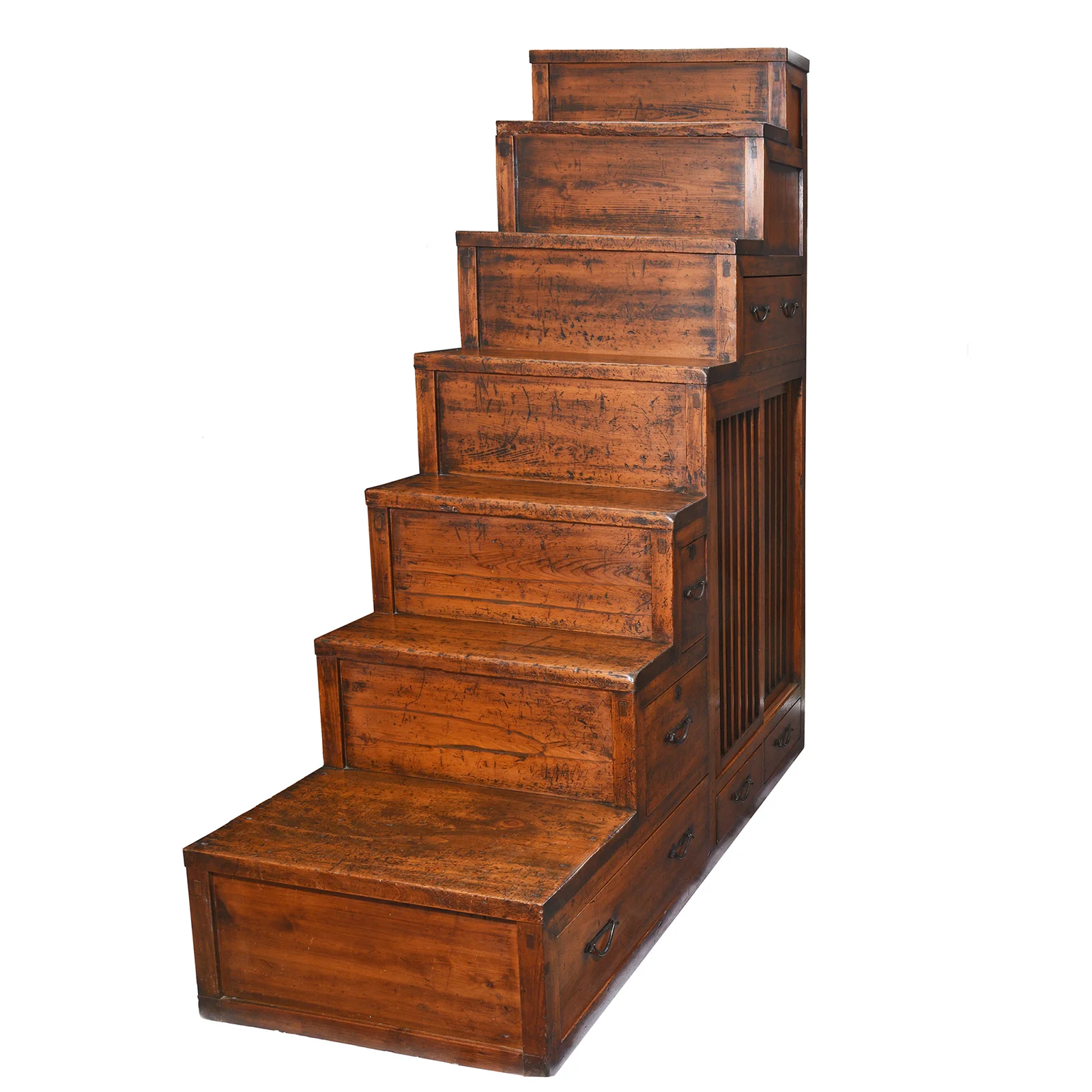 Japanese Kaidan Dansu (Step Tansu) - Meiji Period - Image 2