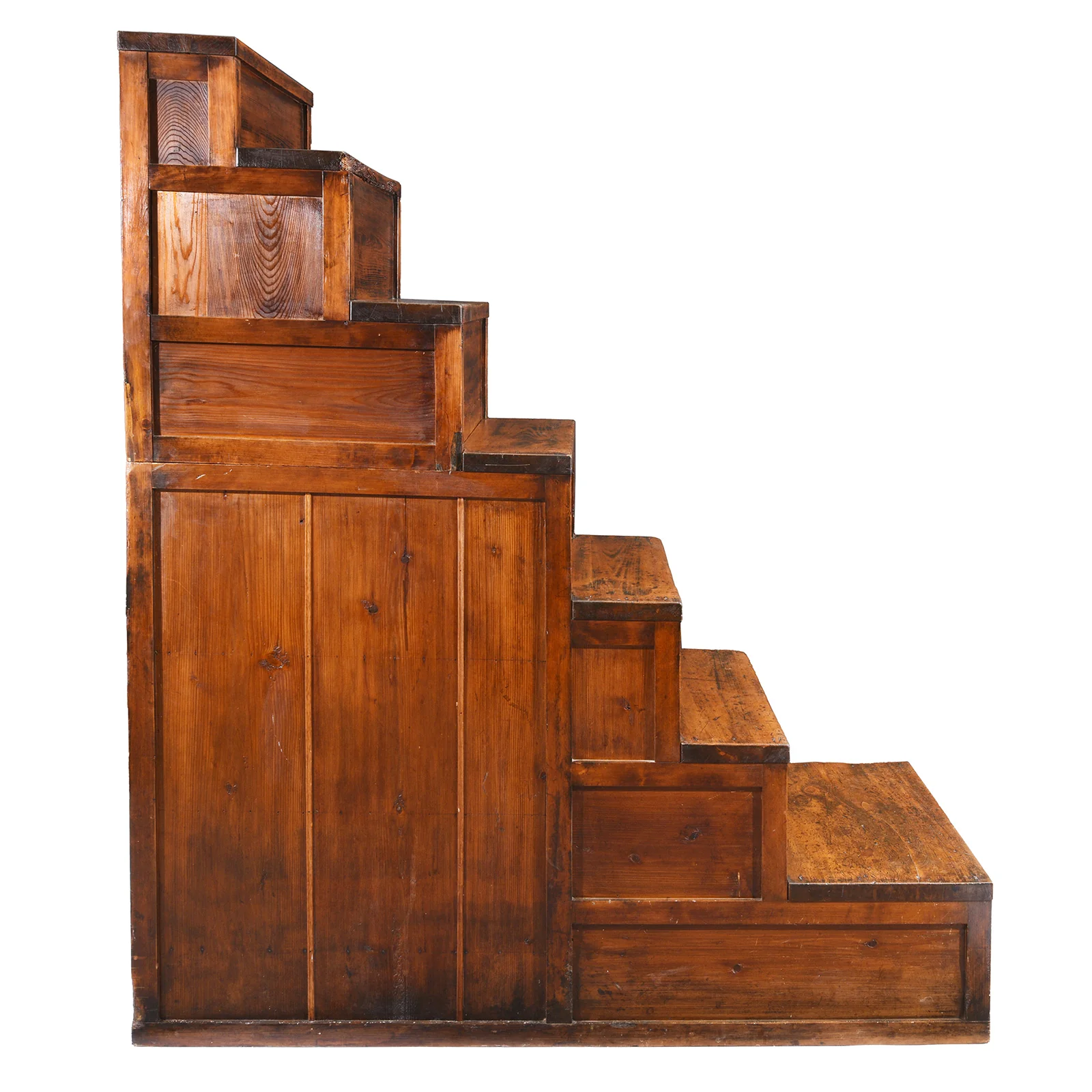 Japanese Kaidan Dansu (Step Tansu) - Meiji Period - Image 8