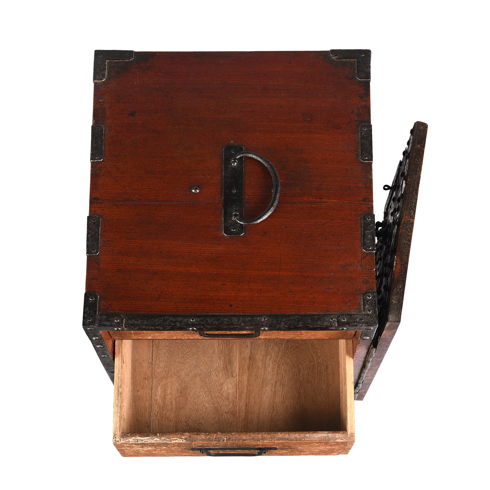 Japanese Kakesuzuri Funa Dansu From Sado Island - Edo Period - Image 8