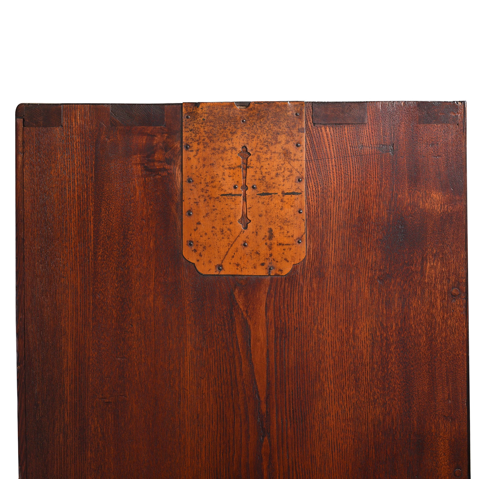 Japanese Kimono Dansu, Persimmon Wood - Shōwa Era - Image 5
