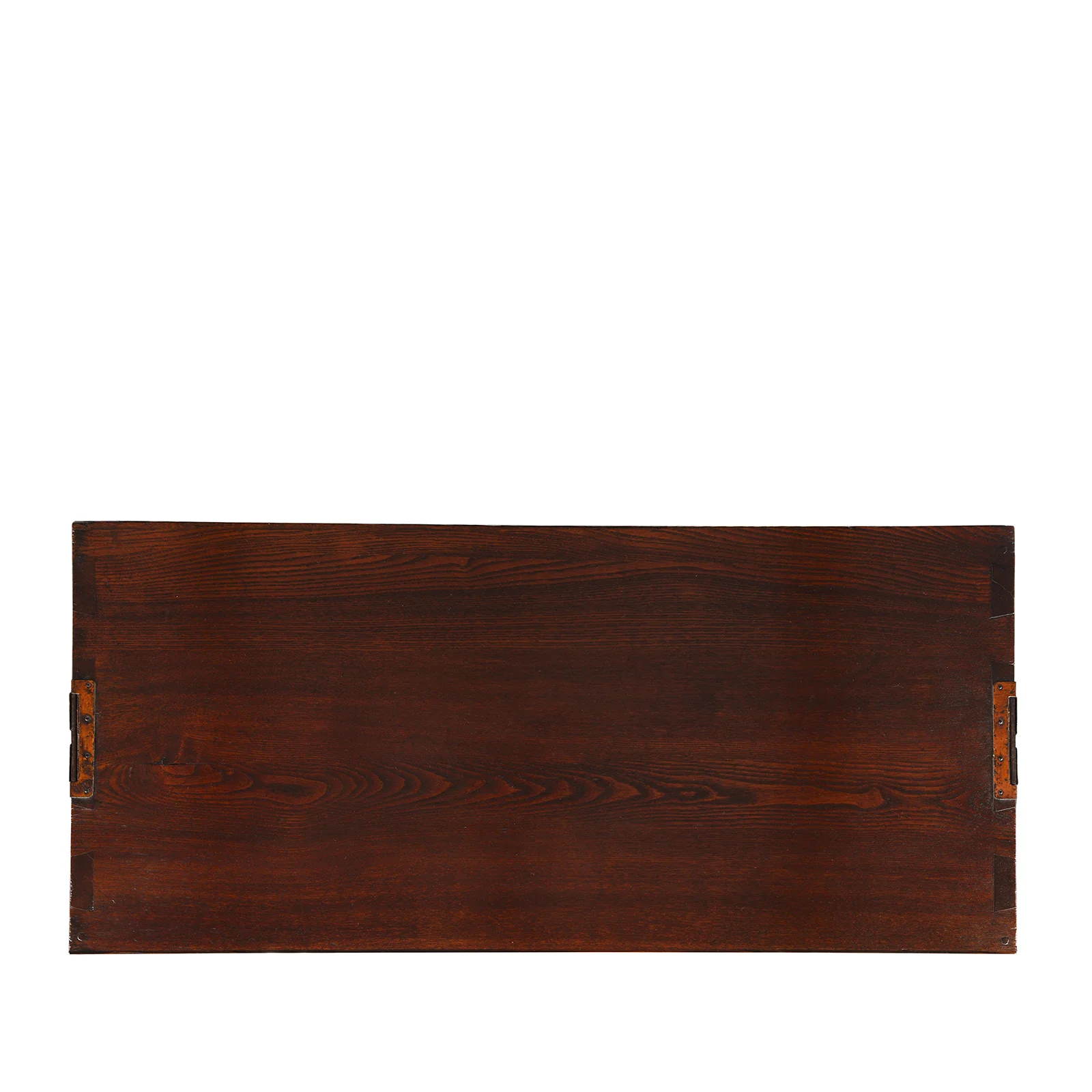 Japanese Kimono Dansu, Persimmon Wood - Shōwa Era - Image 9