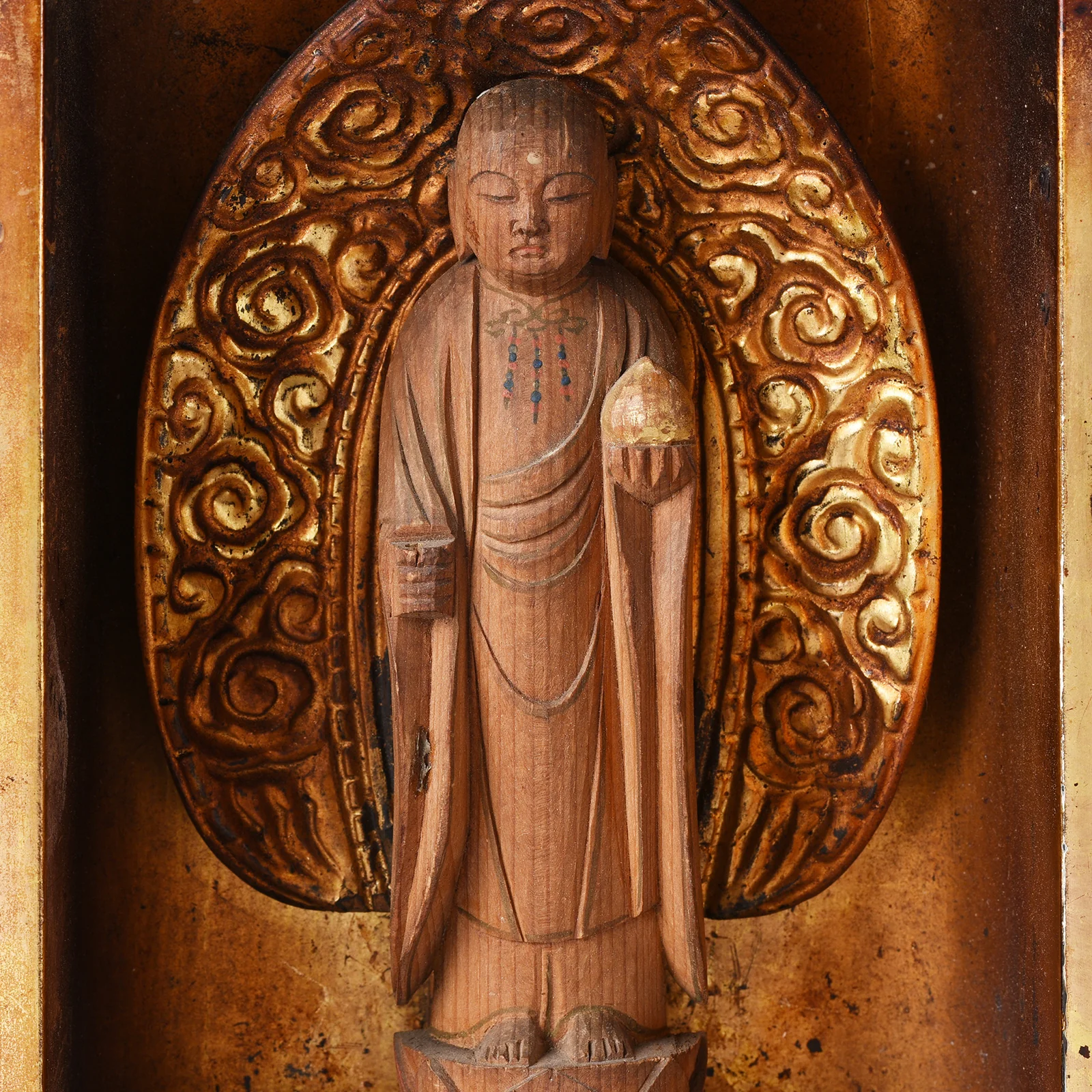 Japanese Lacquer Zushi Buddha Shrine - Meiji Period - Image 3
