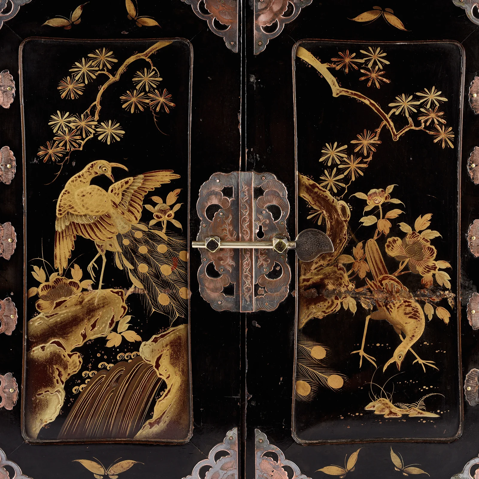 Japanese Lacquered Kodansu Table Cabinet - Meiji Period - Image 4