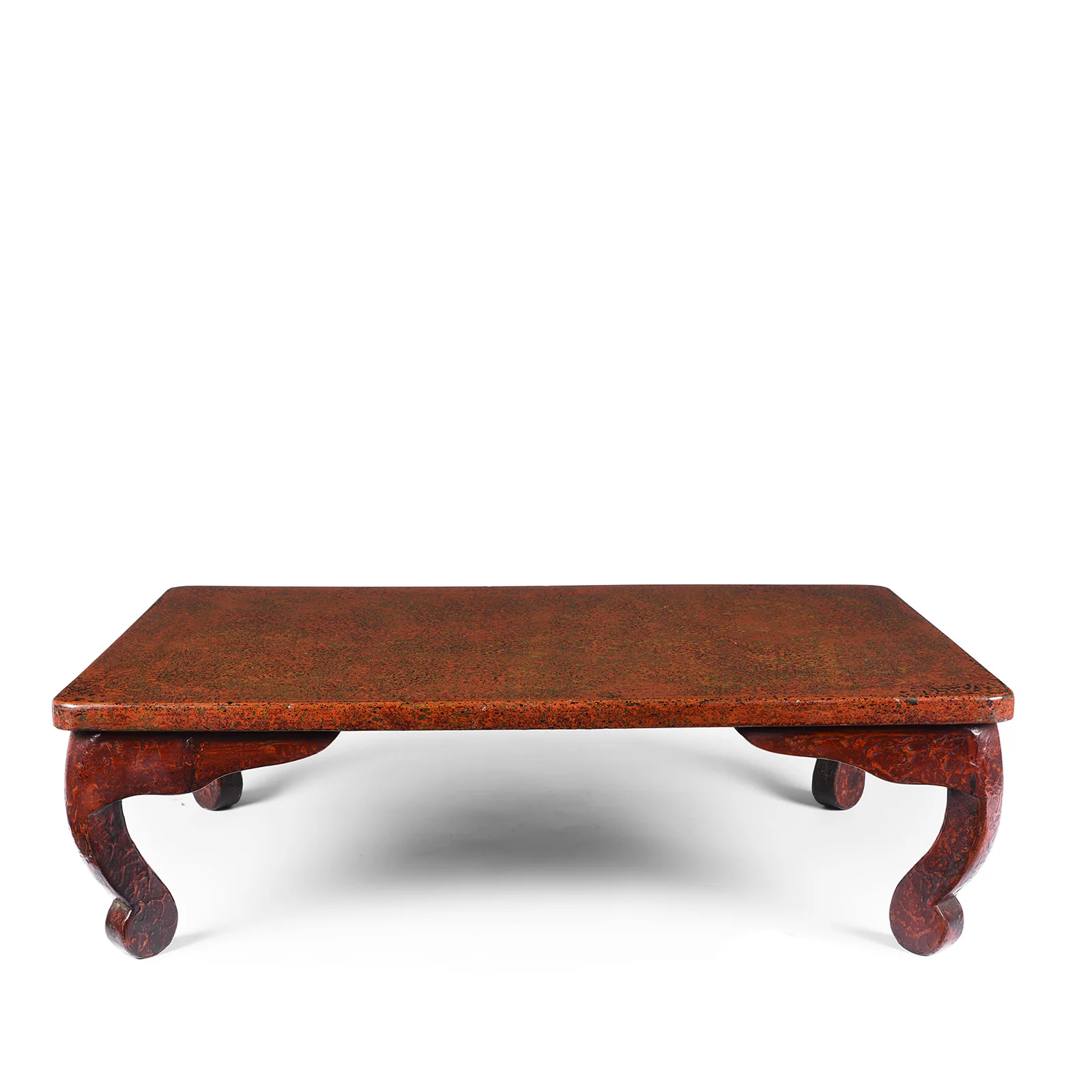 Japanese Tsugaru Nuri Lacquer Zataku Table - Taisho Era - Image 2