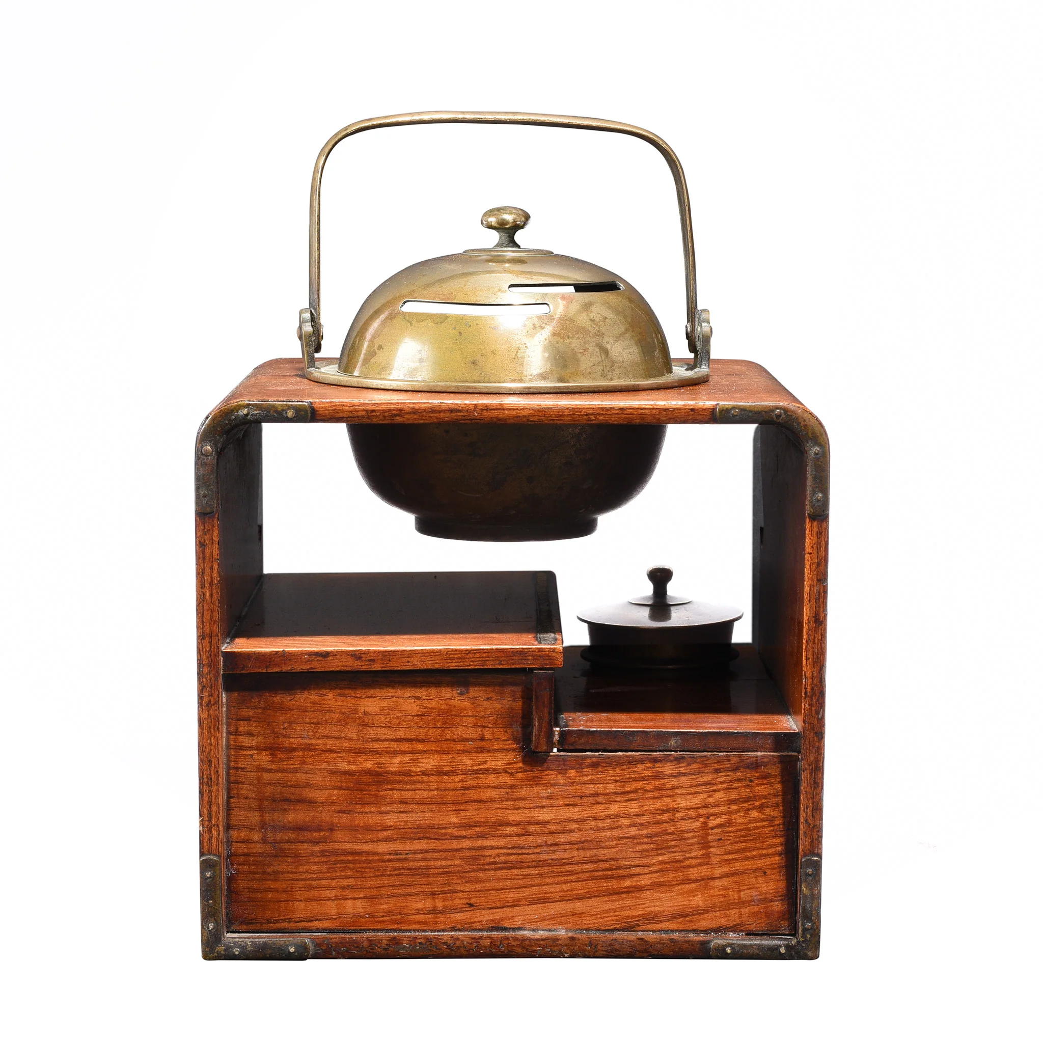 Japanese Zelkova/Elm Brazier - 19thC - Image 8