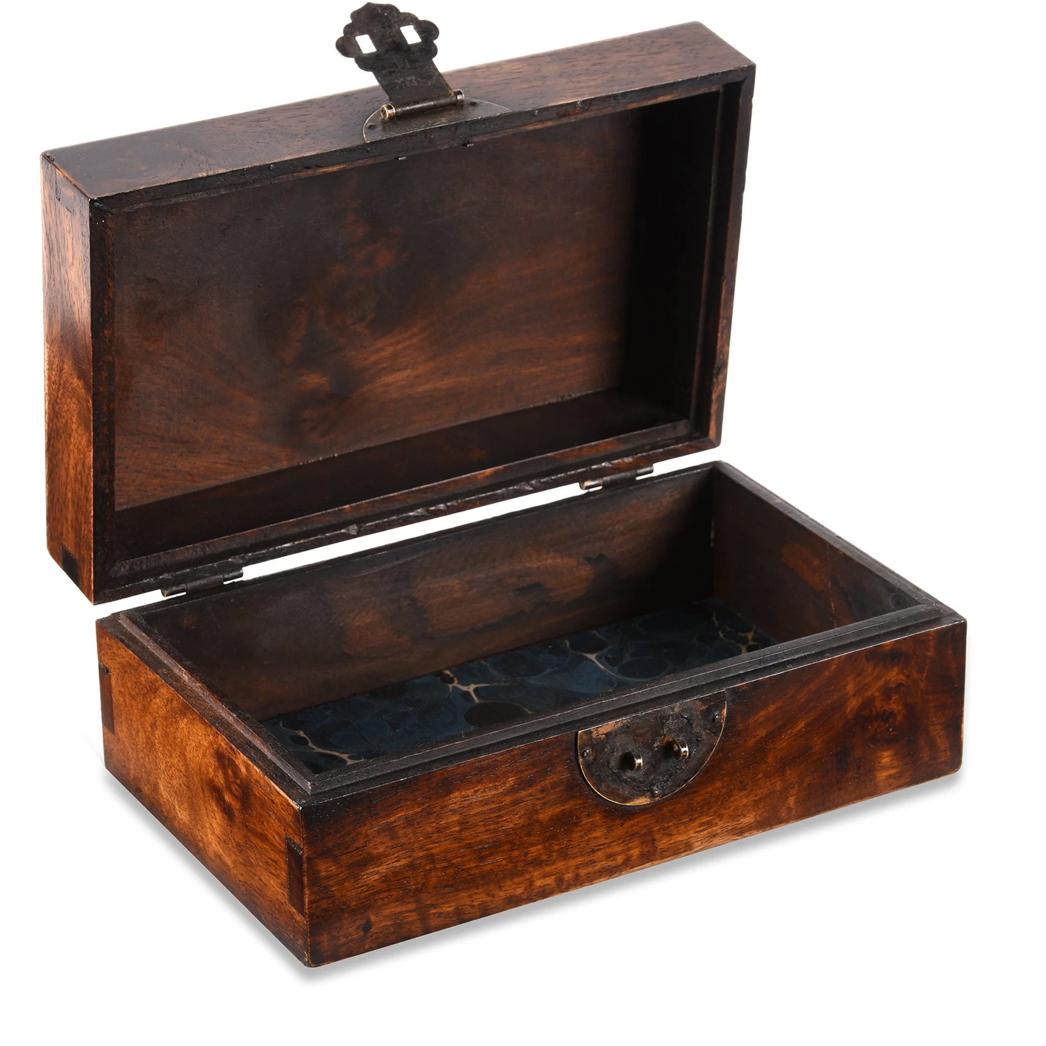 Keepsake Box Made From Burr Rosewood - Image 3
