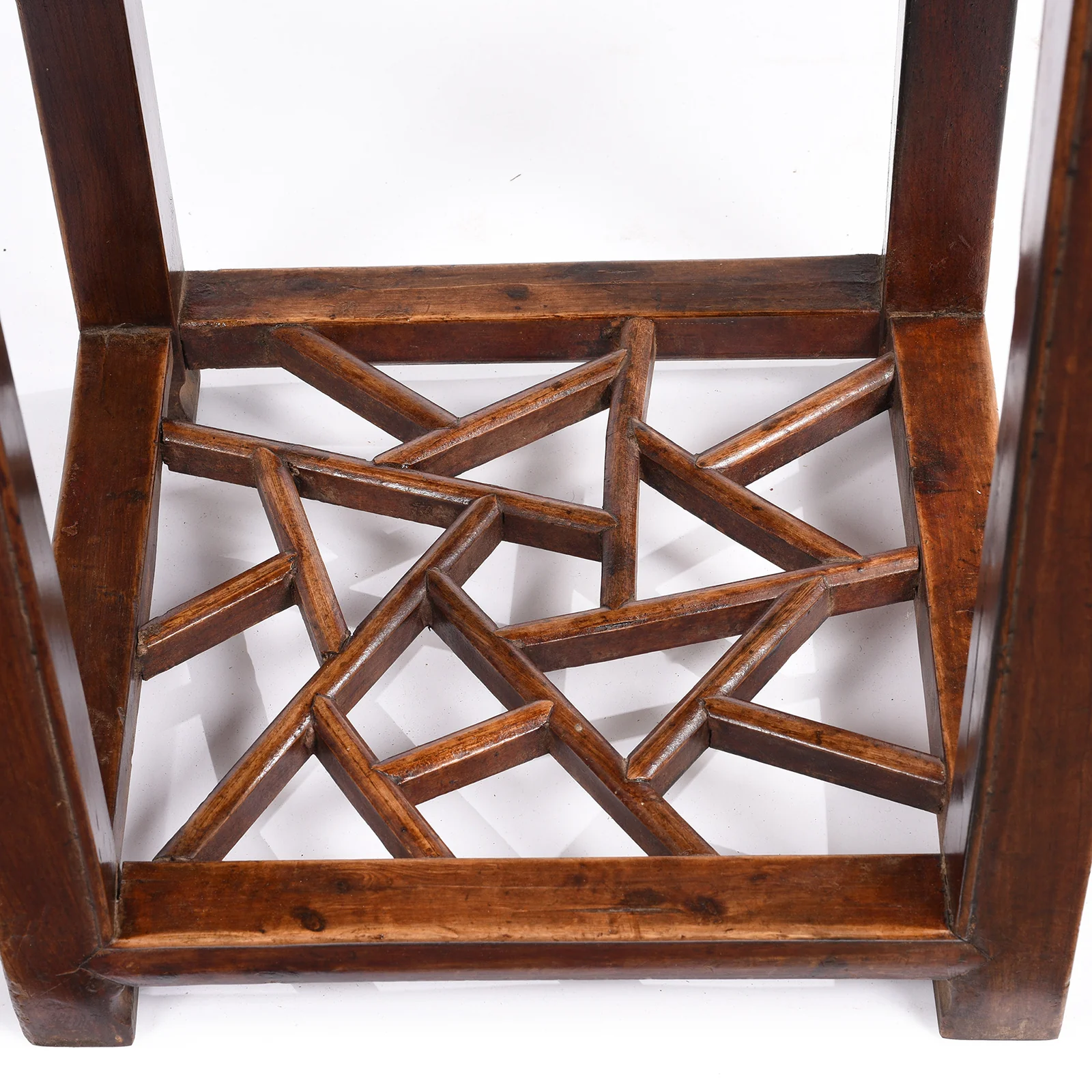 Chinese Flower Stand Made From Red Elm - 19thC - Image 4