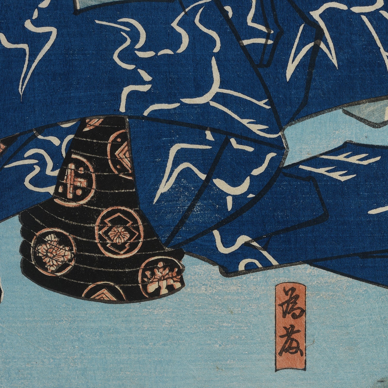 "Kanjincho" Kabuki Triptych By Kuniyoshi - Image 7