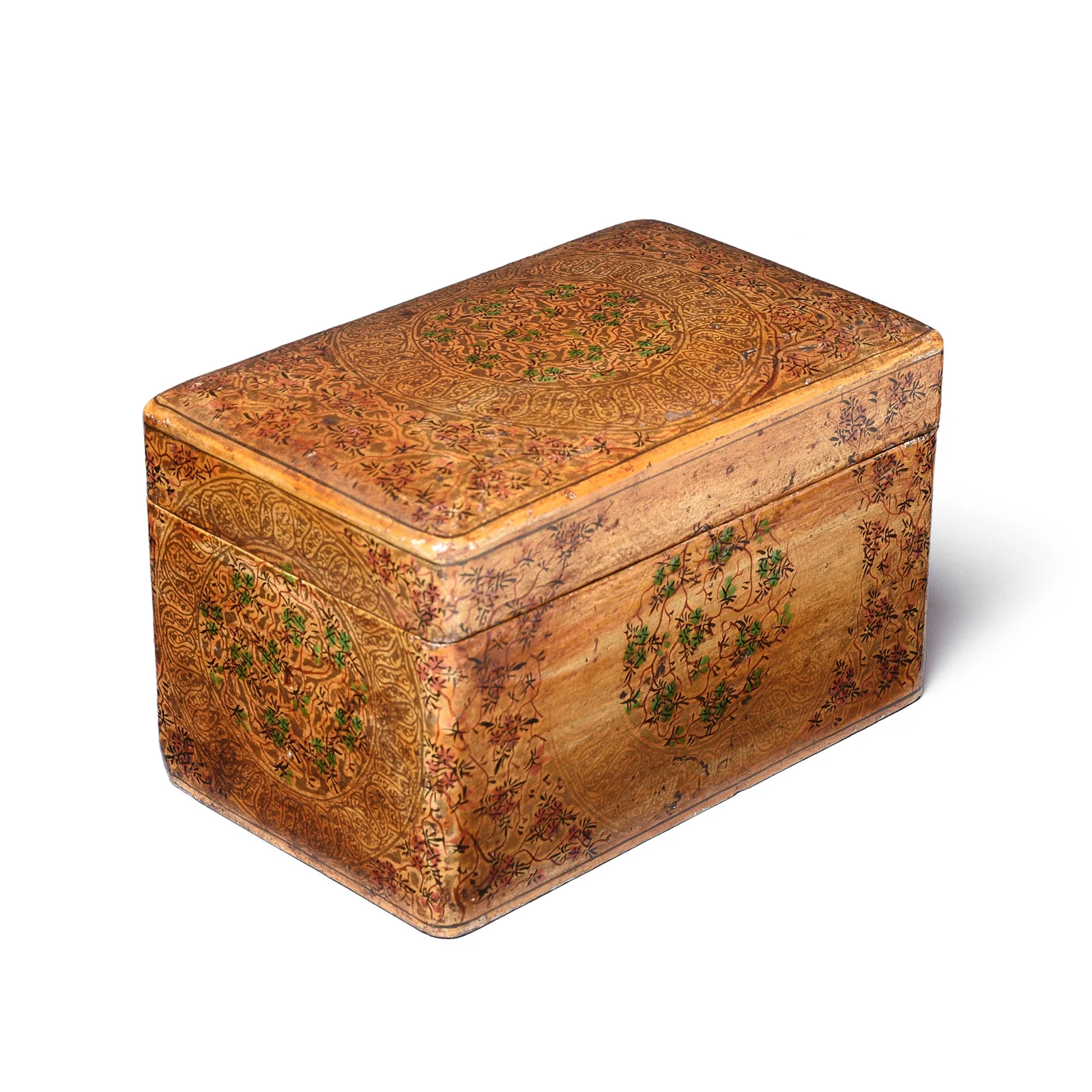 Vintage Painted Kashmiri Card Box - Ca 1935 - Image 2