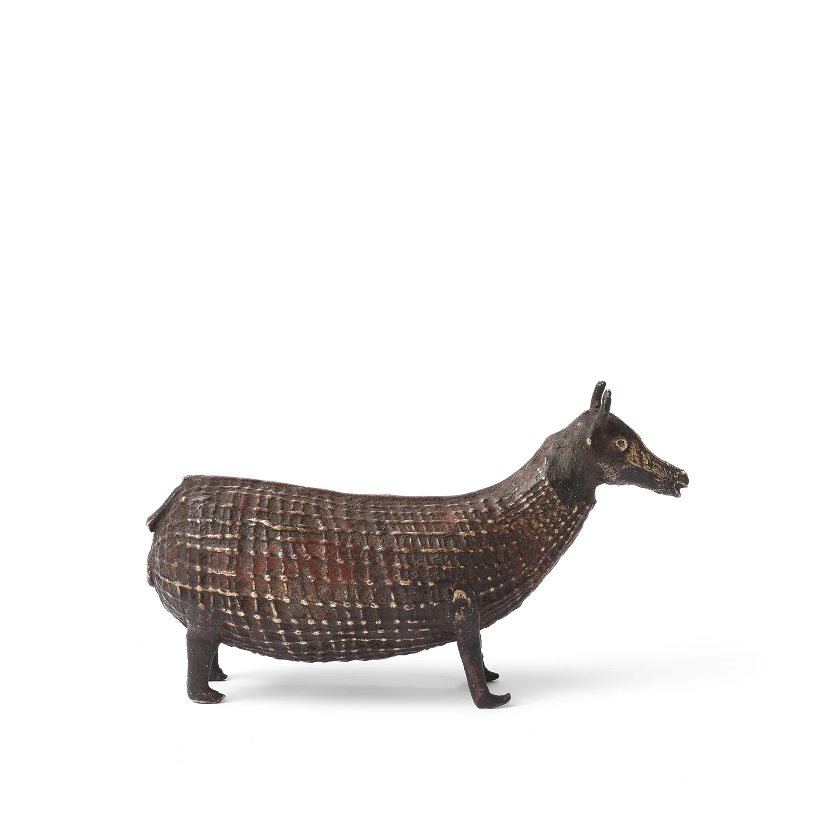 Kondh Dhokra Bronze Zebu Bull From Orissa - 19th Century - Image 3