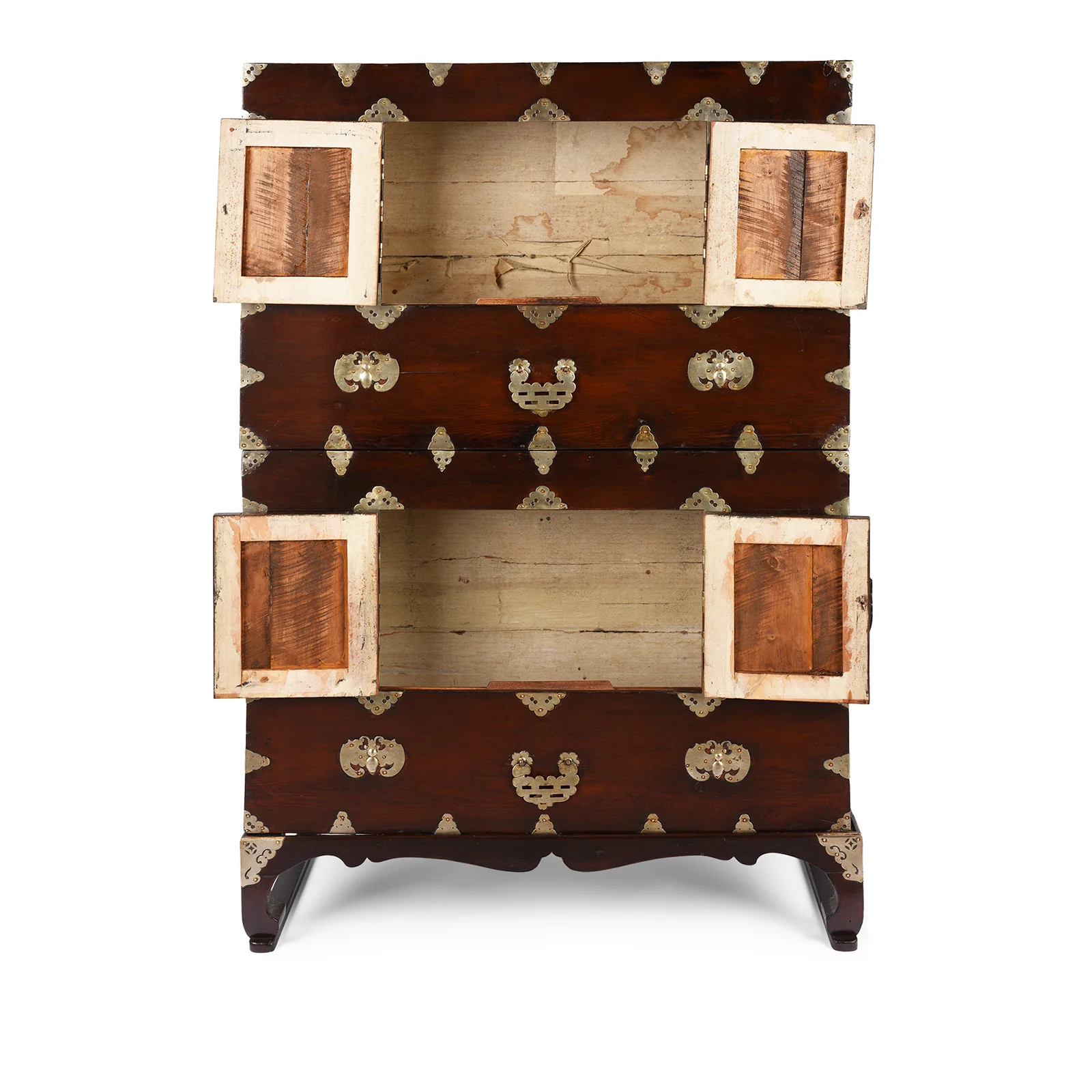 Korean Ich Un Nong Butterfly Cabinet - Ca 1910 - Image 3
